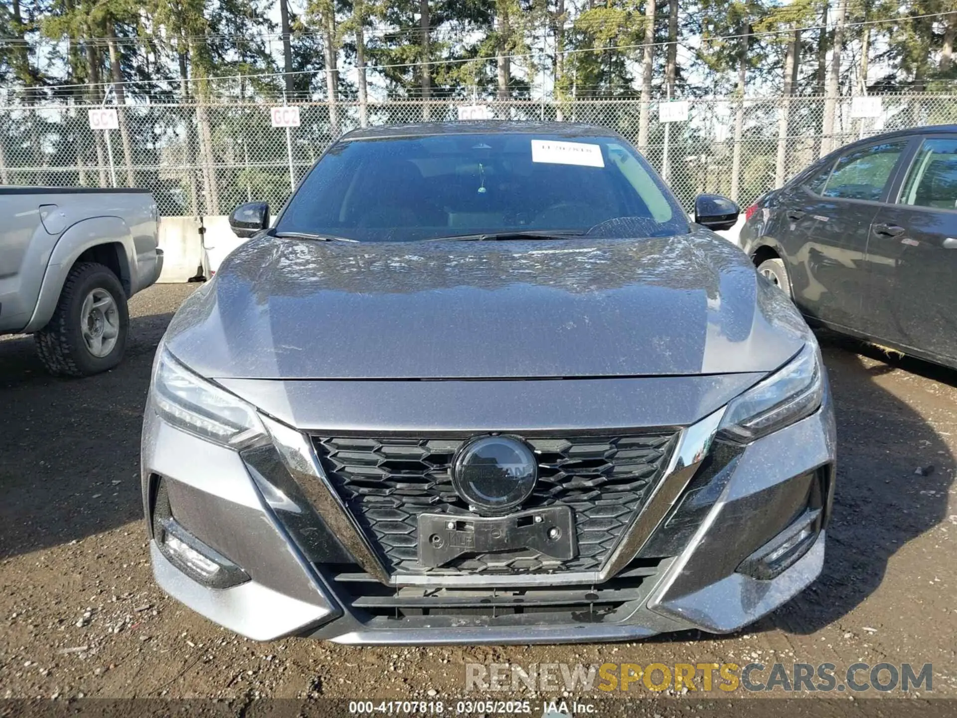13 Photograph of a damaged car 3N1AB8DV6NY219418 NISSAN SENTRA 2022