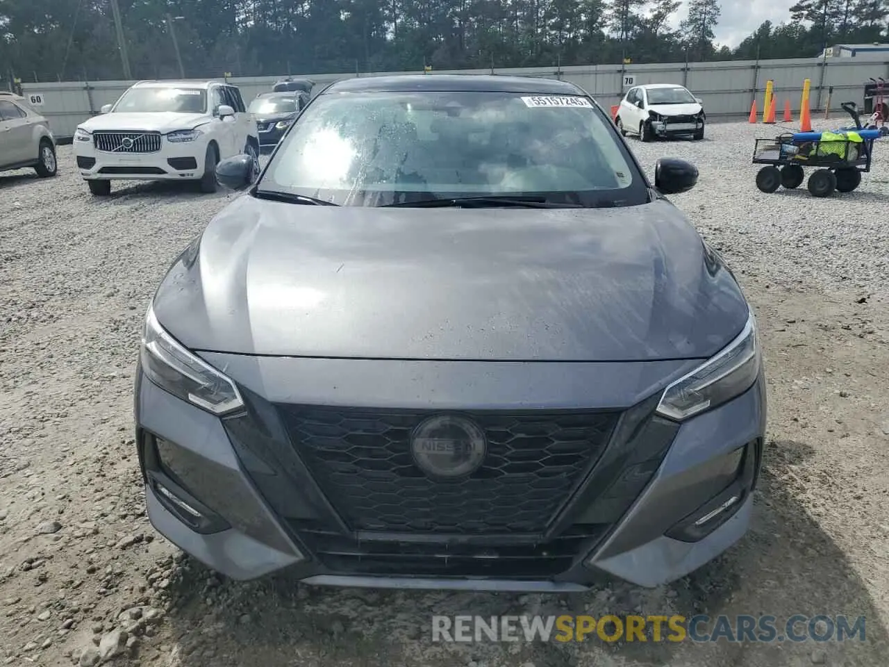 5 Photograph of a damaged car 3N1AB8DV6NY219502 NISSAN SENTRA 2022
