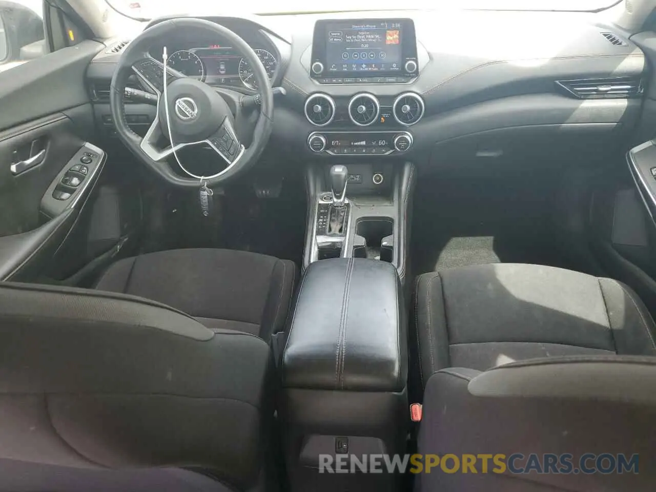 8 Photograph of a damaged car 3N1AB8DV6NY219502 NISSAN SENTRA 2022