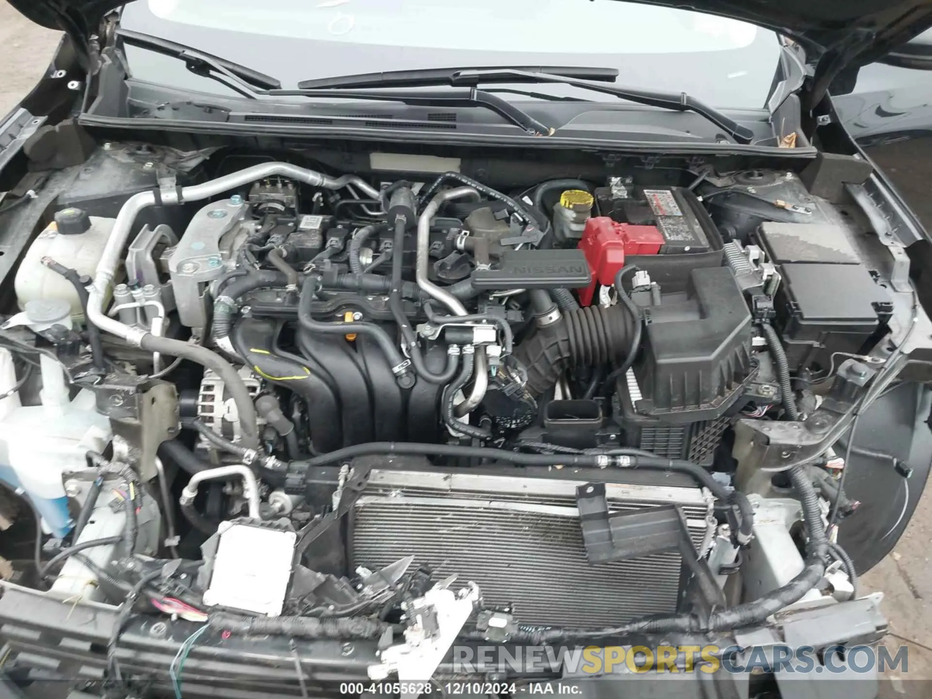 10 Photograph of a damaged car 3N1AB8DV6NY229320 NISSAN SENTRA 2022