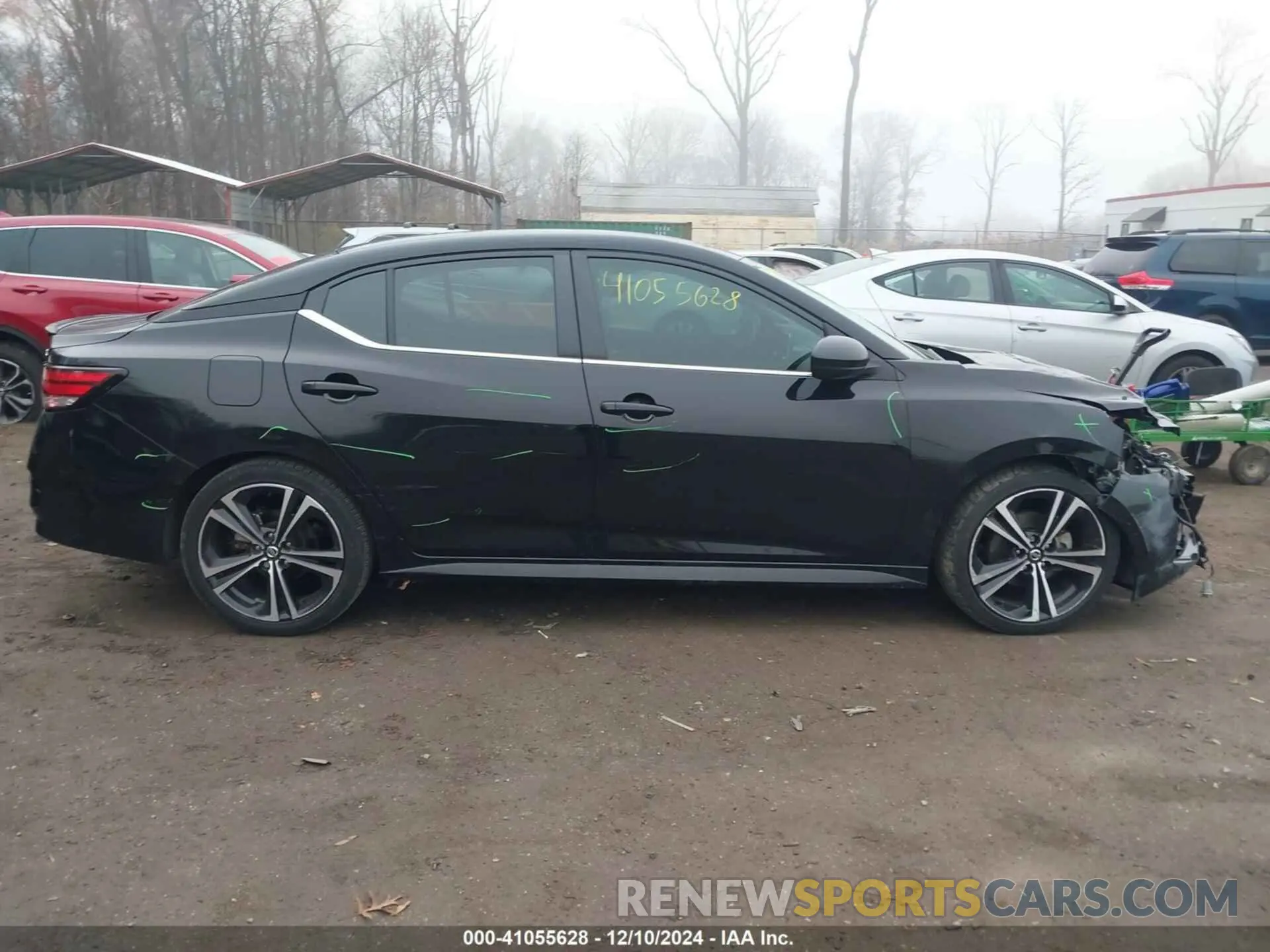 13 Photograph of a damaged car 3N1AB8DV6NY229320 NISSAN SENTRA 2022