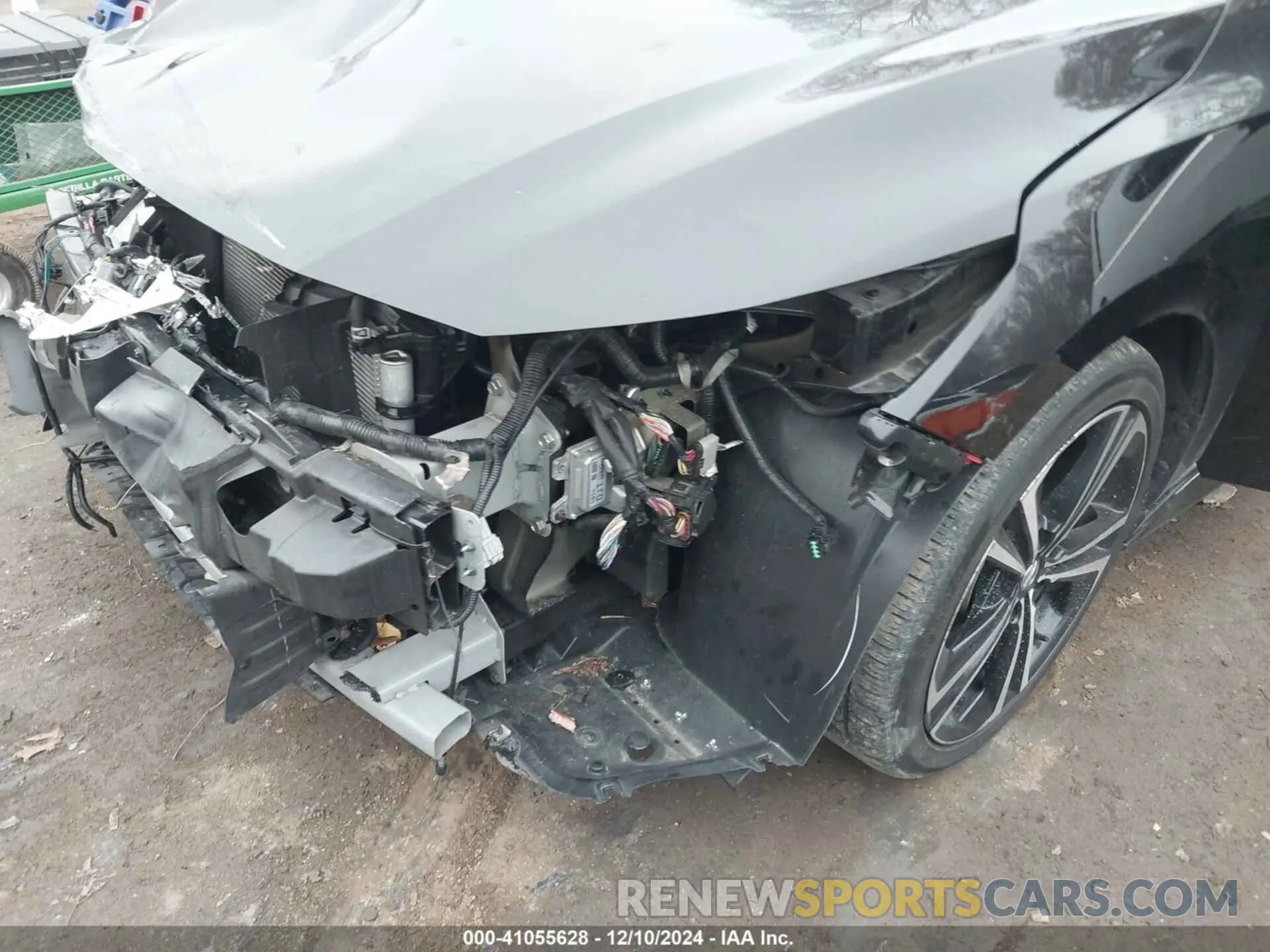 17 Photograph of a damaged car 3N1AB8DV6NY229320 NISSAN SENTRA 2022