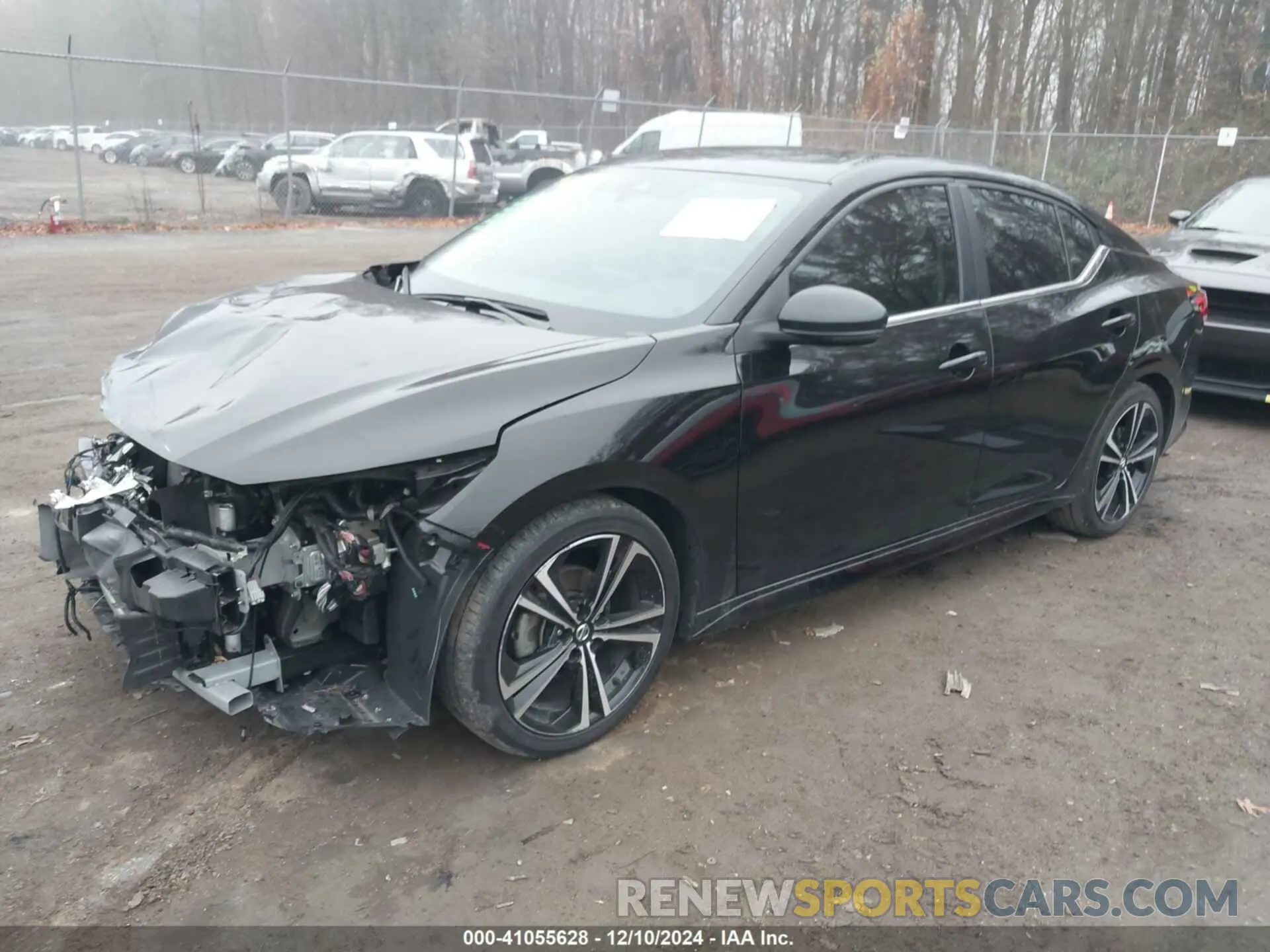 2 Photograph of a damaged car 3N1AB8DV6NY229320 NISSAN SENTRA 2022