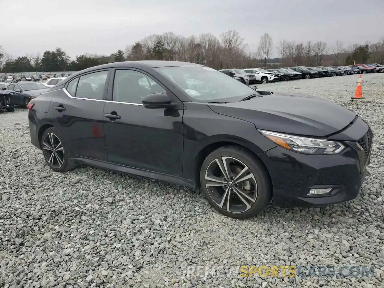 4 Photograph of a damaged car 3N1AB8DV6NY314674 NISSAN SENTRA 2022