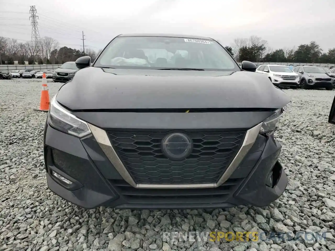 5 Photograph of a damaged car 3N1AB8DV6NY314674 NISSAN SENTRA 2022