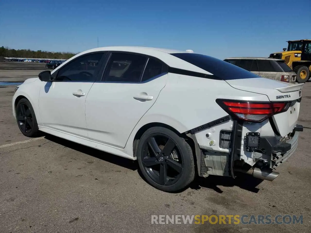 2 Photograph of a damaged car 3N1AB8DV6NY316571 NISSAN SENTRA 2022