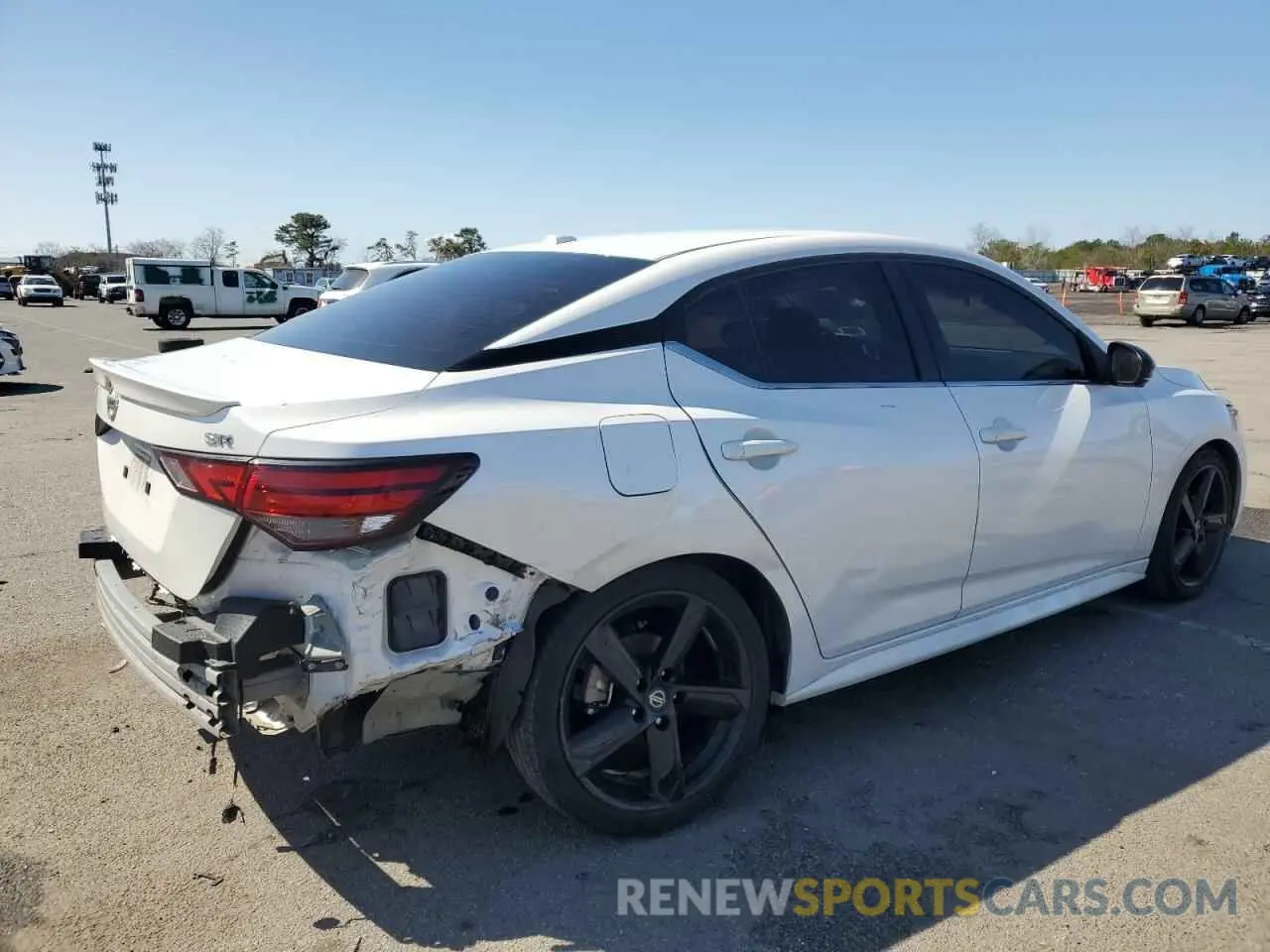 3 Photograph of a damaged car 3N1AB8DV6NY316571 NISSAN SENTRA 2022