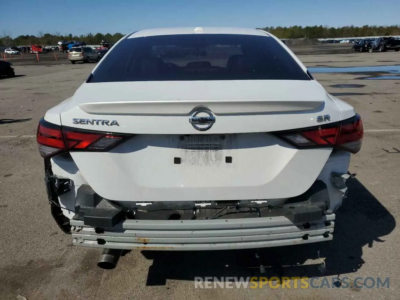 6 Photograph of a damaged car 3N1AB8DV6NY316571 NISSAN SENTRA 2022