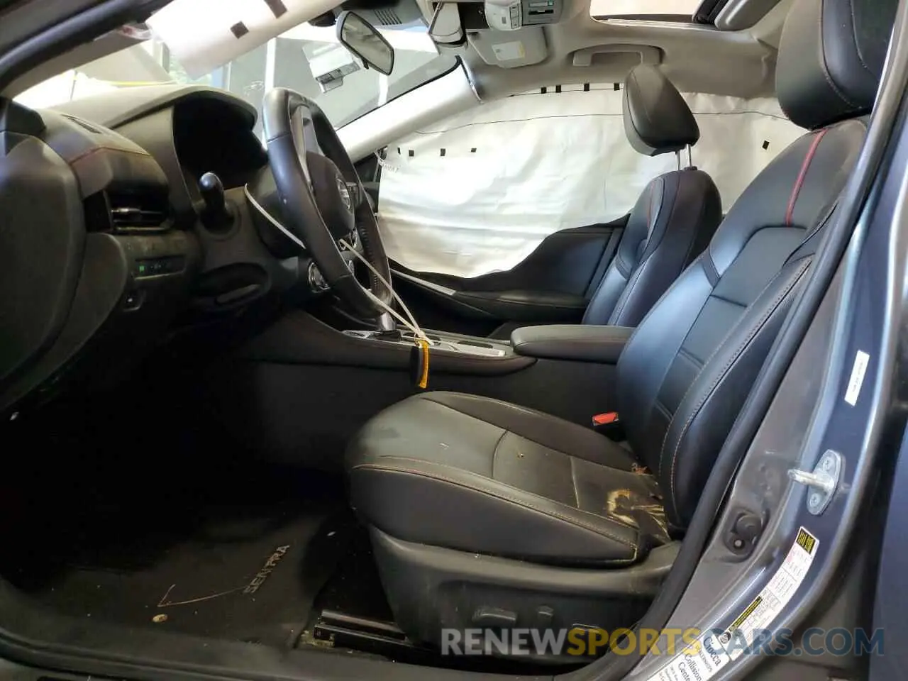 7 Photograph of a damaged car 3N1AB8DV7NY252556 NISSAN SENTRA 2022