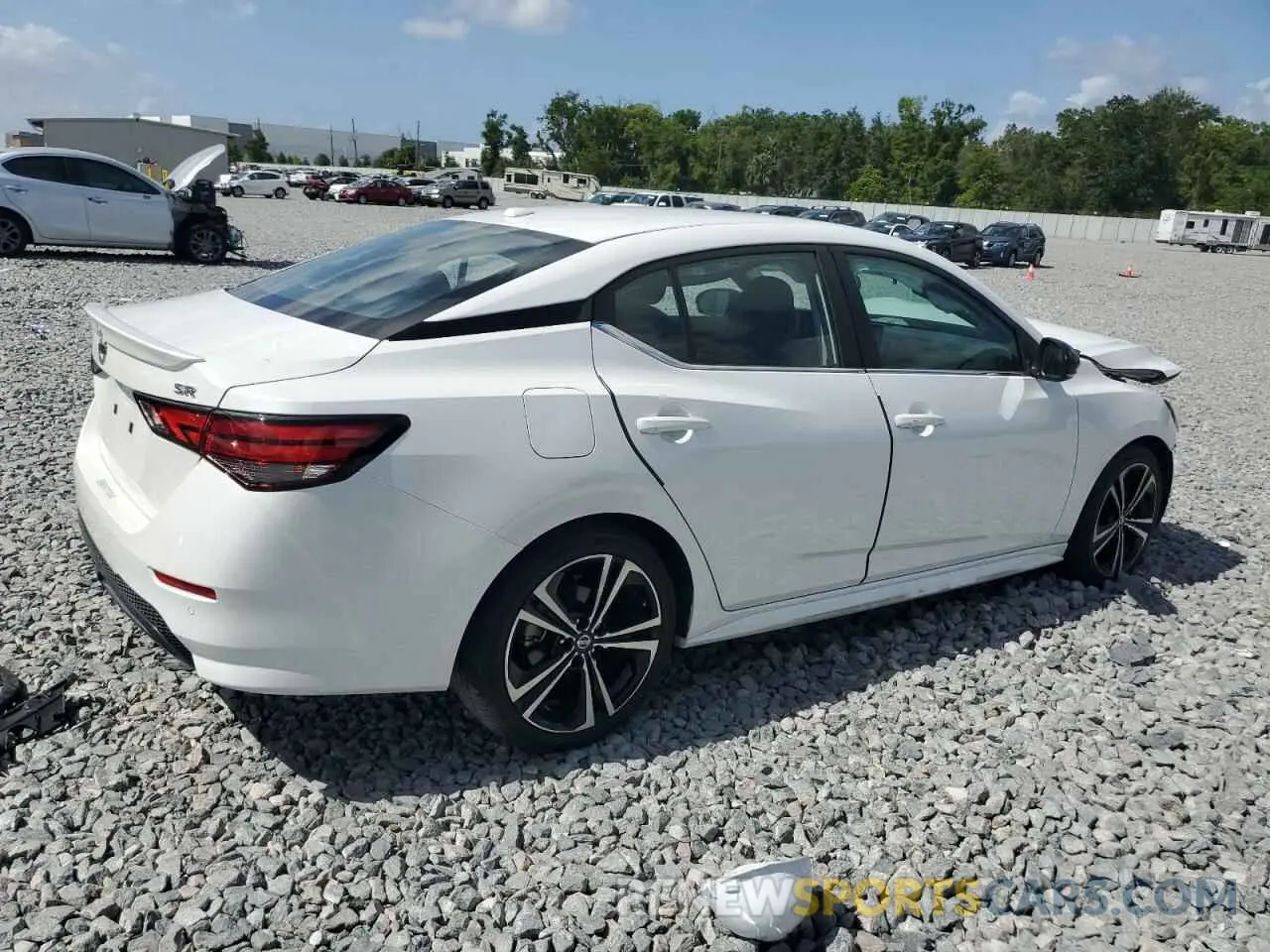3 Photograph of a damaged car 3N1AB8DV7NY272368 NISSAN SENTRA 2022
