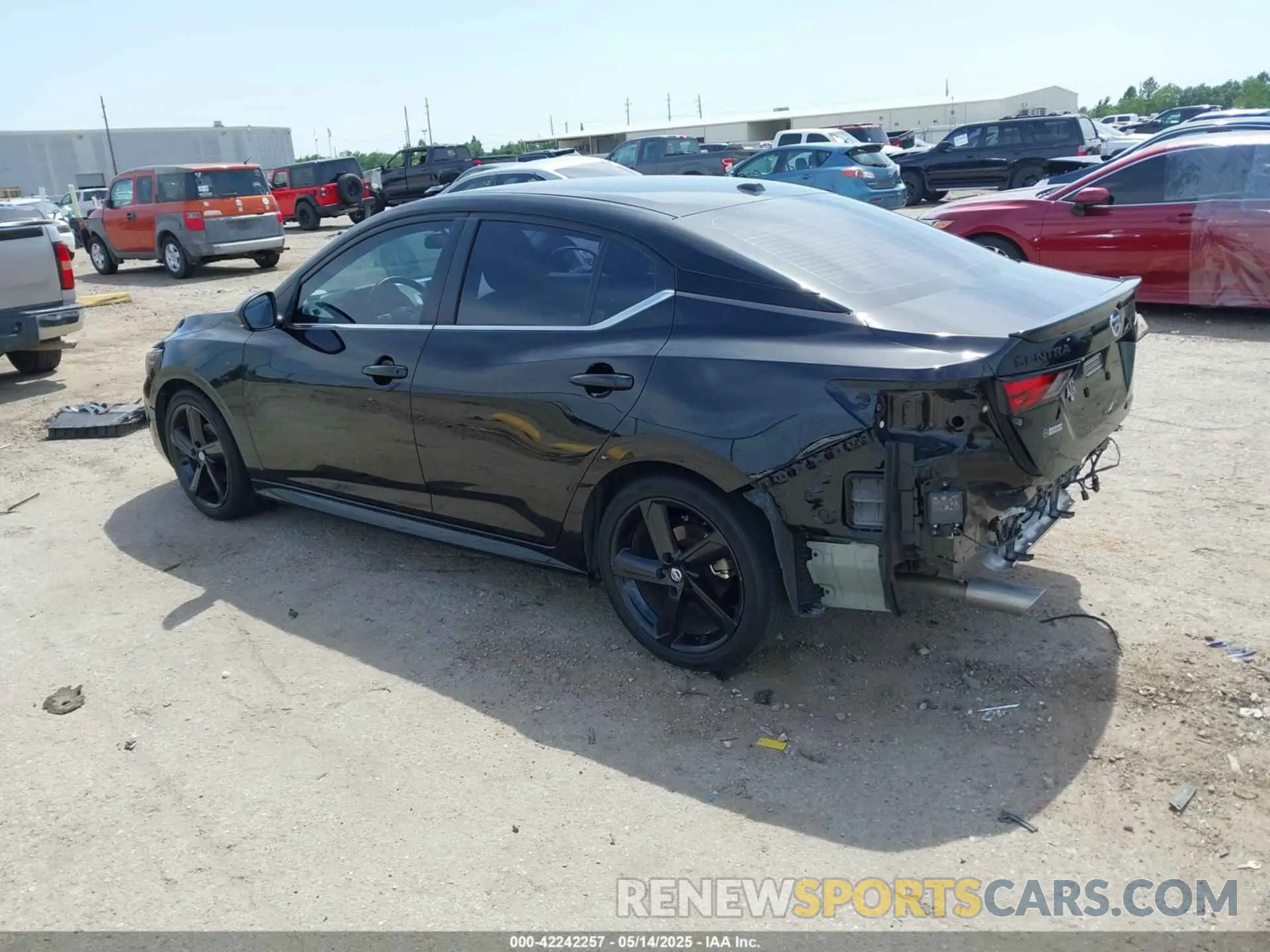 3 Photograph of a damaged car 3N1AB8DV7NY284164 NISSAN SENTRA 2022