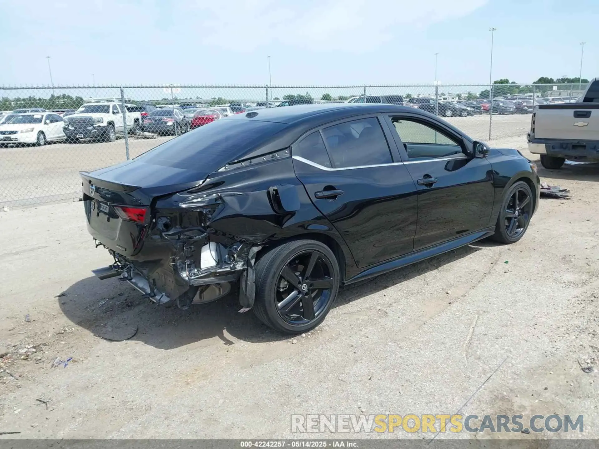 4 Photograph of a damaged car 3N1AB8DV7NY284164 NISSAN SENTRA 2022