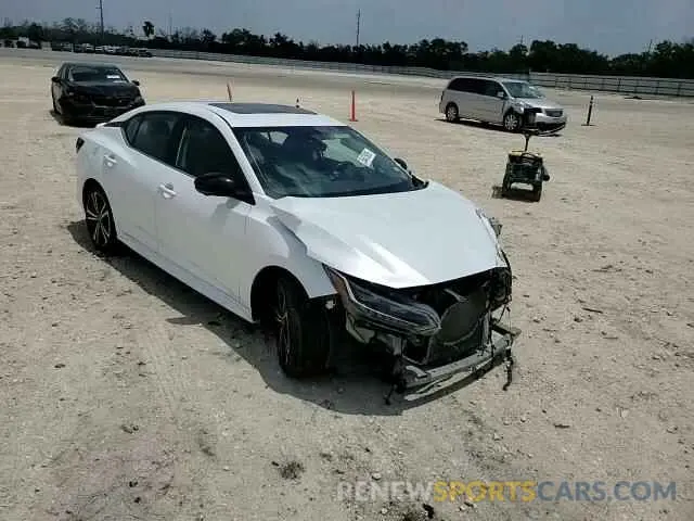 13 Photograph of a damaged car 3N1AB8DV7NY307622 NISSAN SENTRA 2022