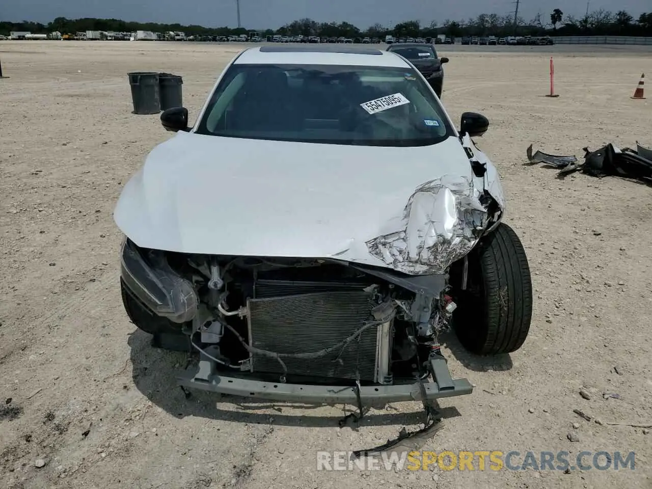 5 Photograph of a damaged car 3N1AB8DV7NY307622 NISSAN SENTRA 2022