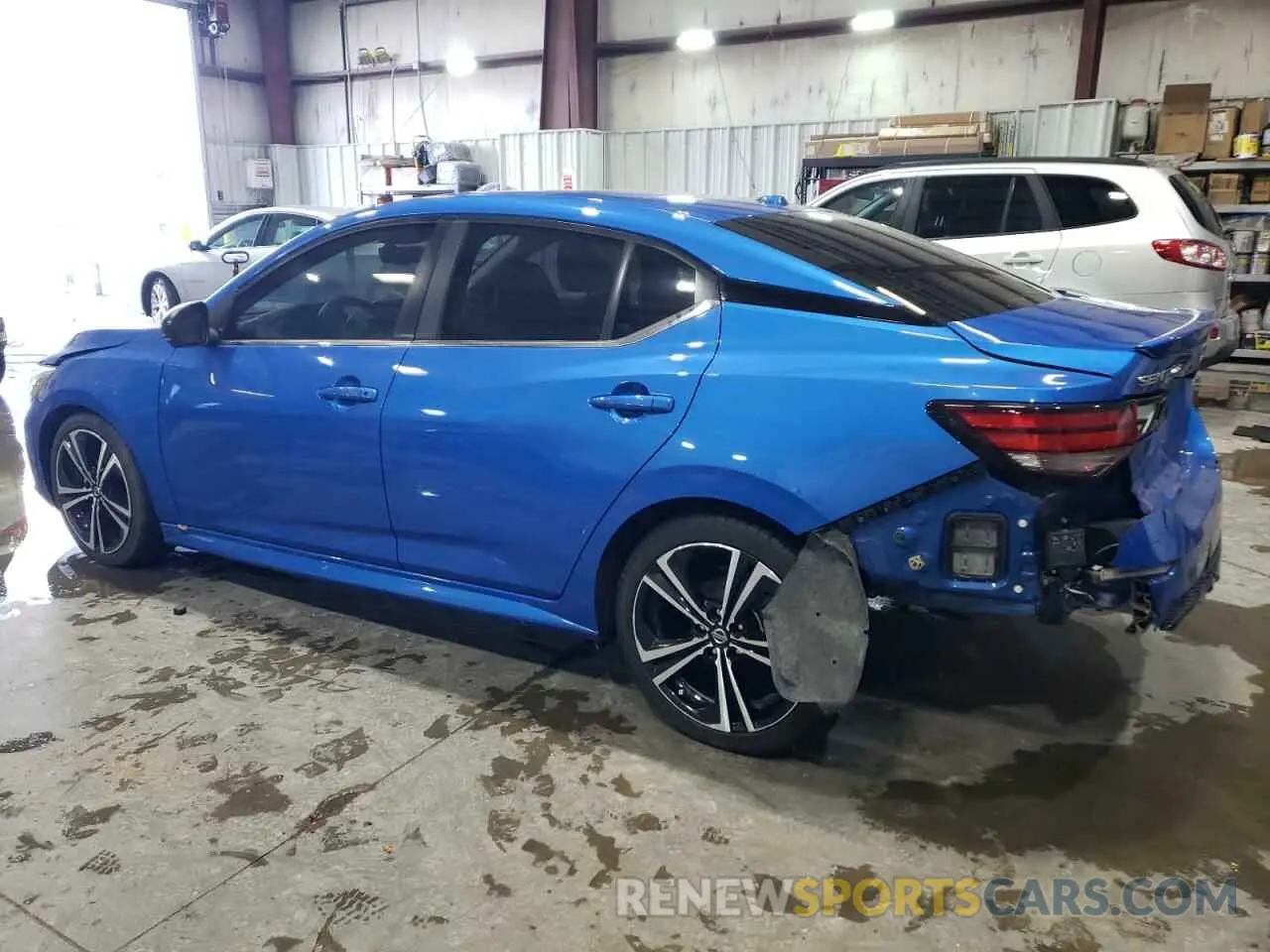 2 Photograph of a damaged car 3N1AB8DV7NY310357 NISSAN SENTRA 2022