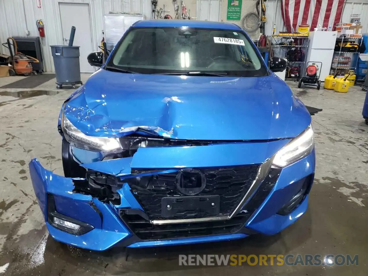 5 Photograph of a damaged car 3N1AB8DV7NY310357 NISSAN SENTRA 2022