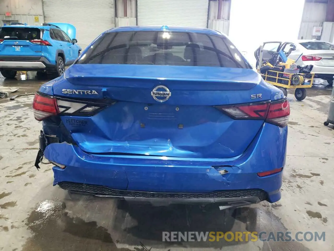 6 Photograph of a damaged car 3N1AB8DV7NY310357 NISSAN SENTRA 2022