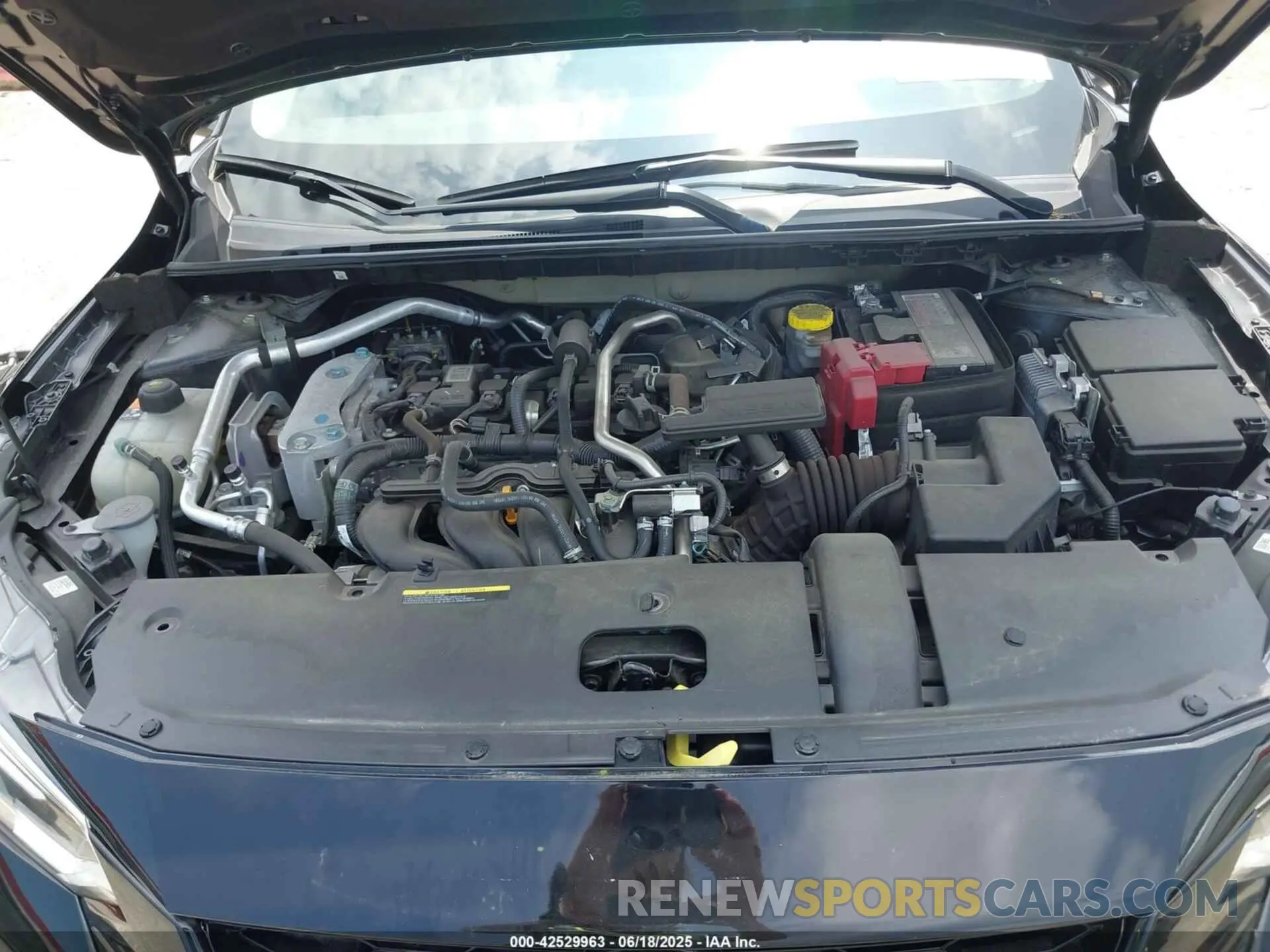 10 Photograph of a damaged car 3N1AB8DV7NY313808 NISSAN SENTRA 2022