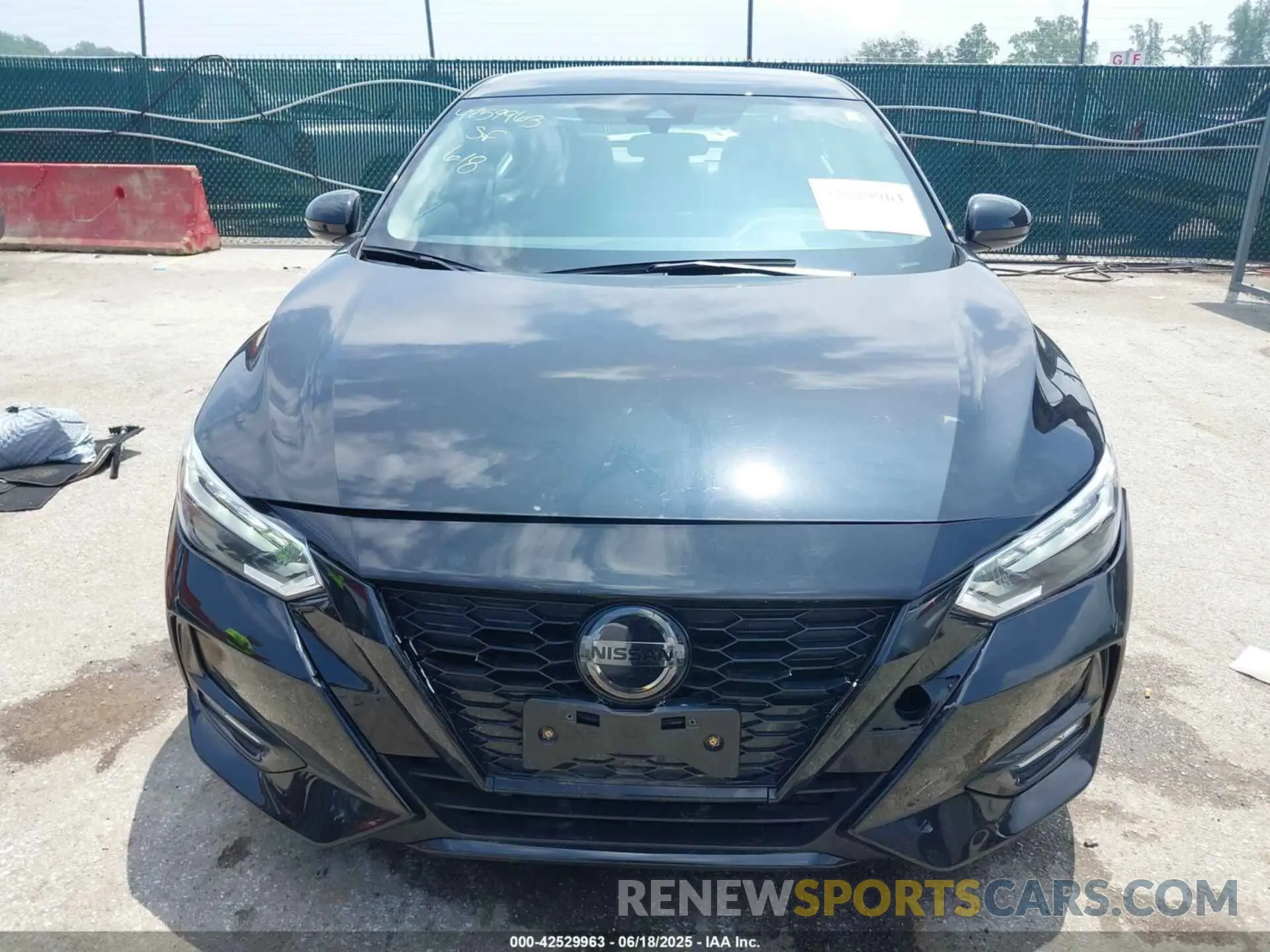 12 Photograph of a damaged car 3N1AB8DV7NY313808 NISSAN SENTRA 2022