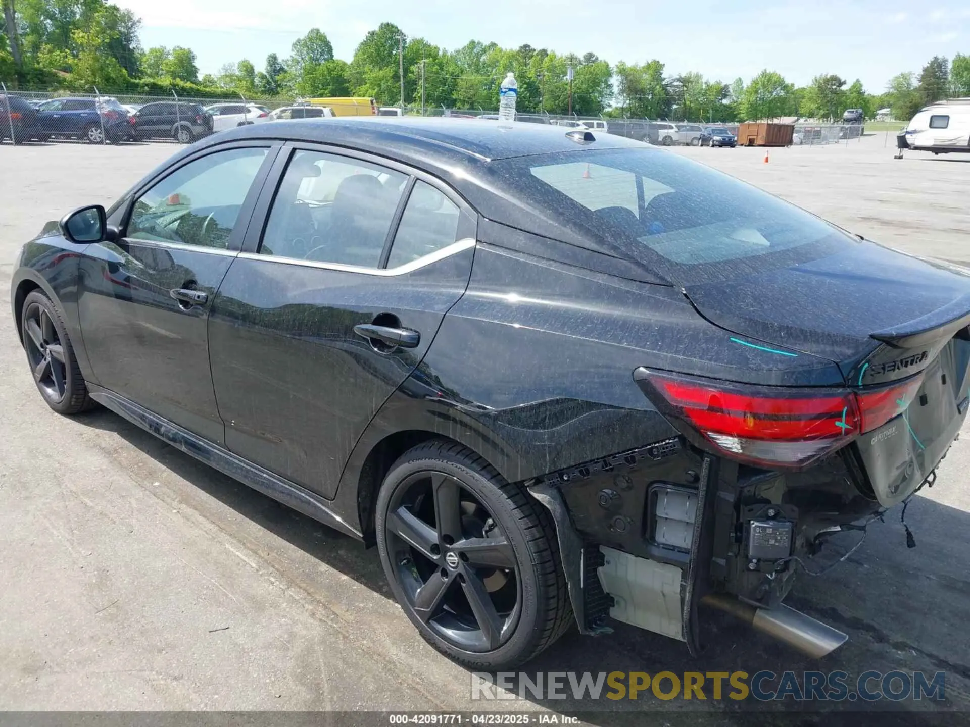 3 Photograph of a damaged car 3N1AB8DV7NY315736 NISSAN SENTRA 2022