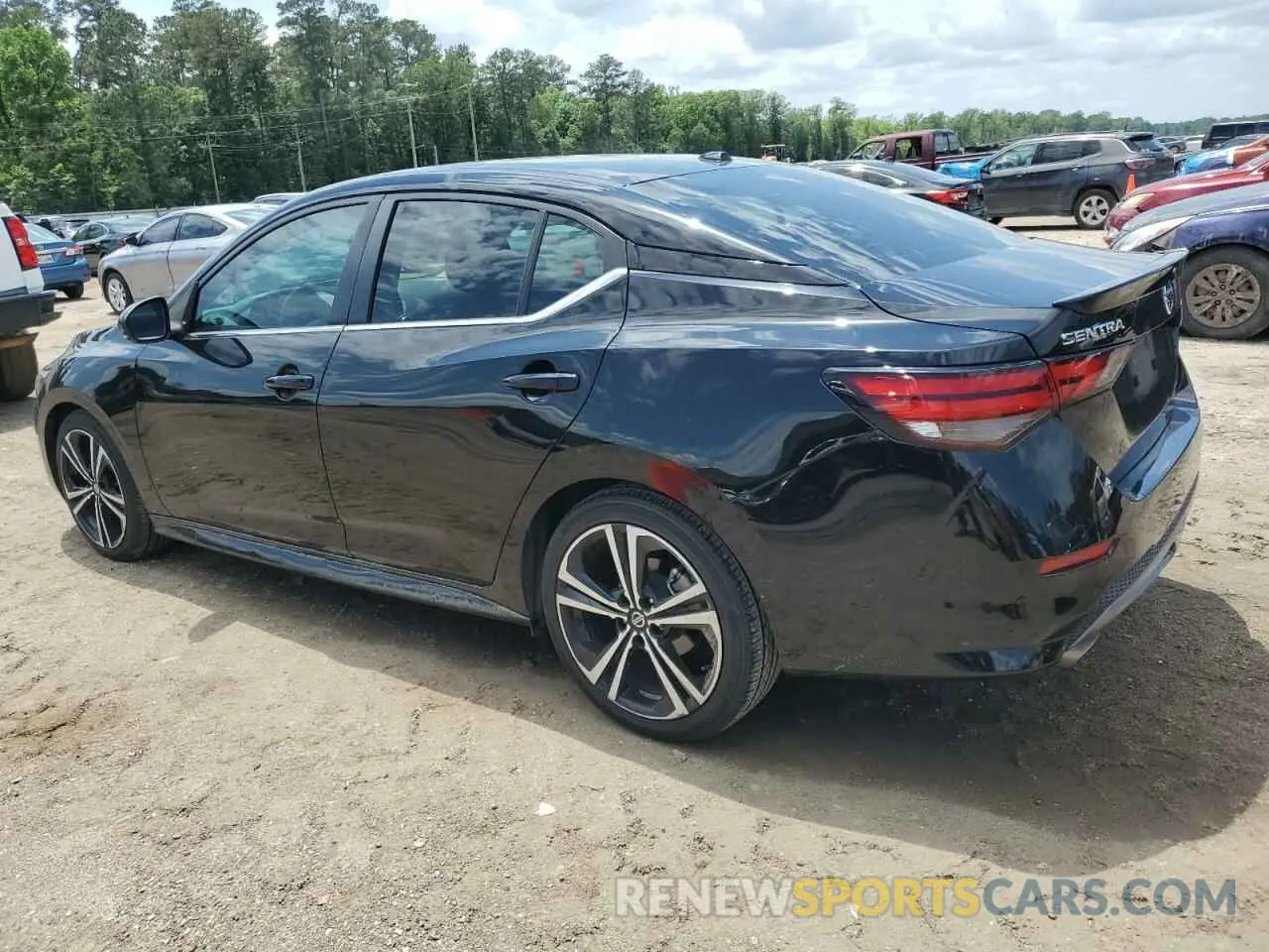 2 Photograph of a damaged car 3N1AB8DV8NY220750 NISSAN SENTRA 2022