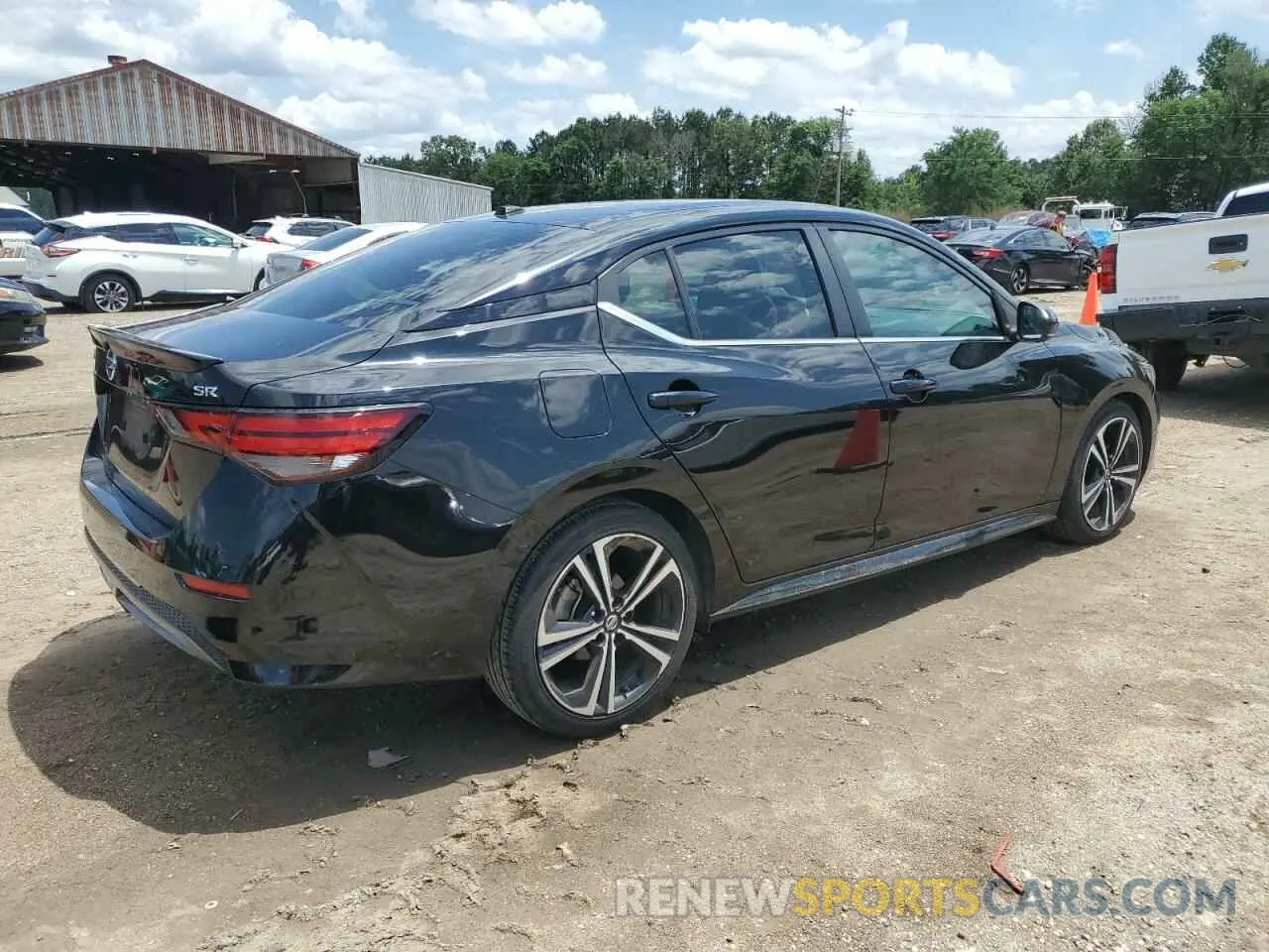 3 Photograph of a damaged car 3N1AB8DV8NY220750 NISSAN SENTRA 2022