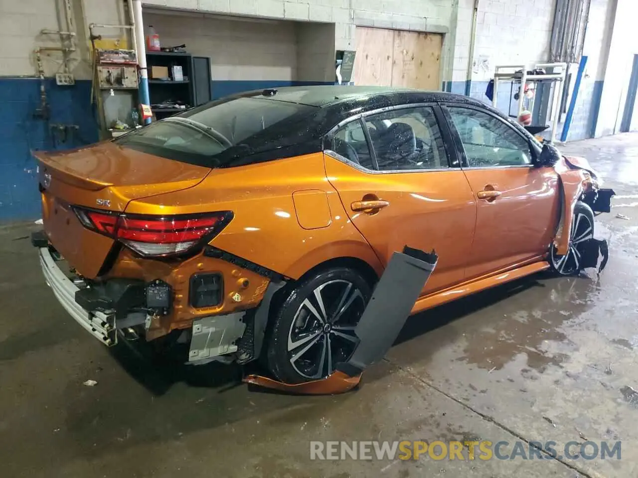 3 Photograph of a damaged car 3N1AB8DV8NY231537 NISSAN SENTRA 2022