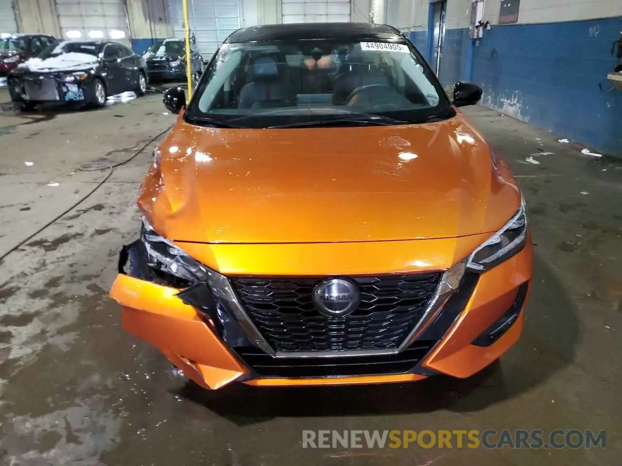 5 Photograph of a damaged car 3N1AB8DV8NY231537 NISSAN SENTRA 2022