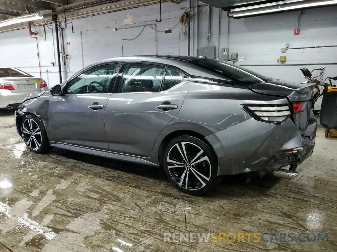 2 Photograph of a damaged car 3N1AB8DV8NY251500 NISSAN SENTRA 2022