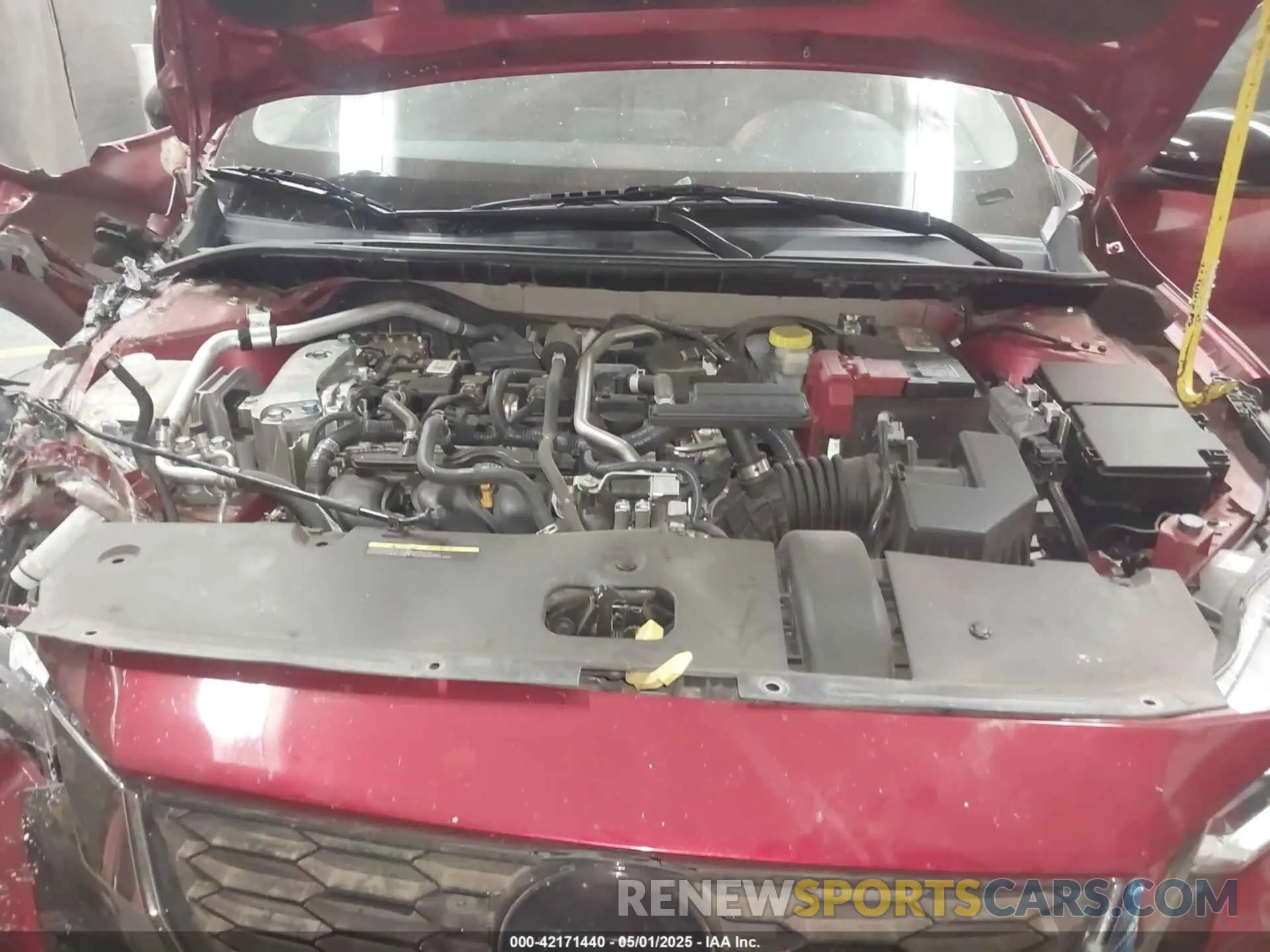 10 Photograph of a damaged car 3N1AB8DV8NY255627 NISSAN SENTRA 2022