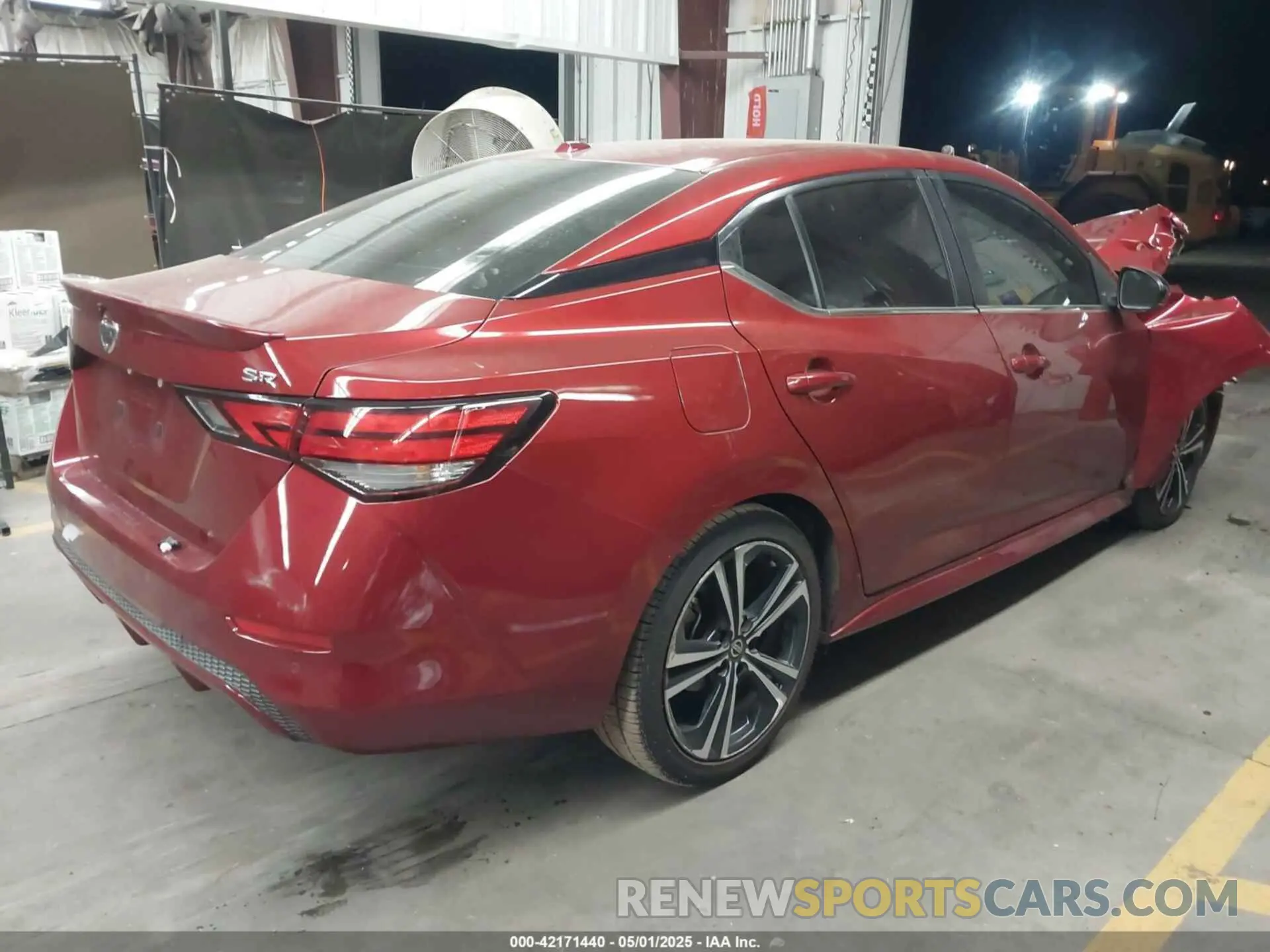 4 Photograph of a damaged car 3N1AB8DV8NY255627 NISSAN SENTRA 2022