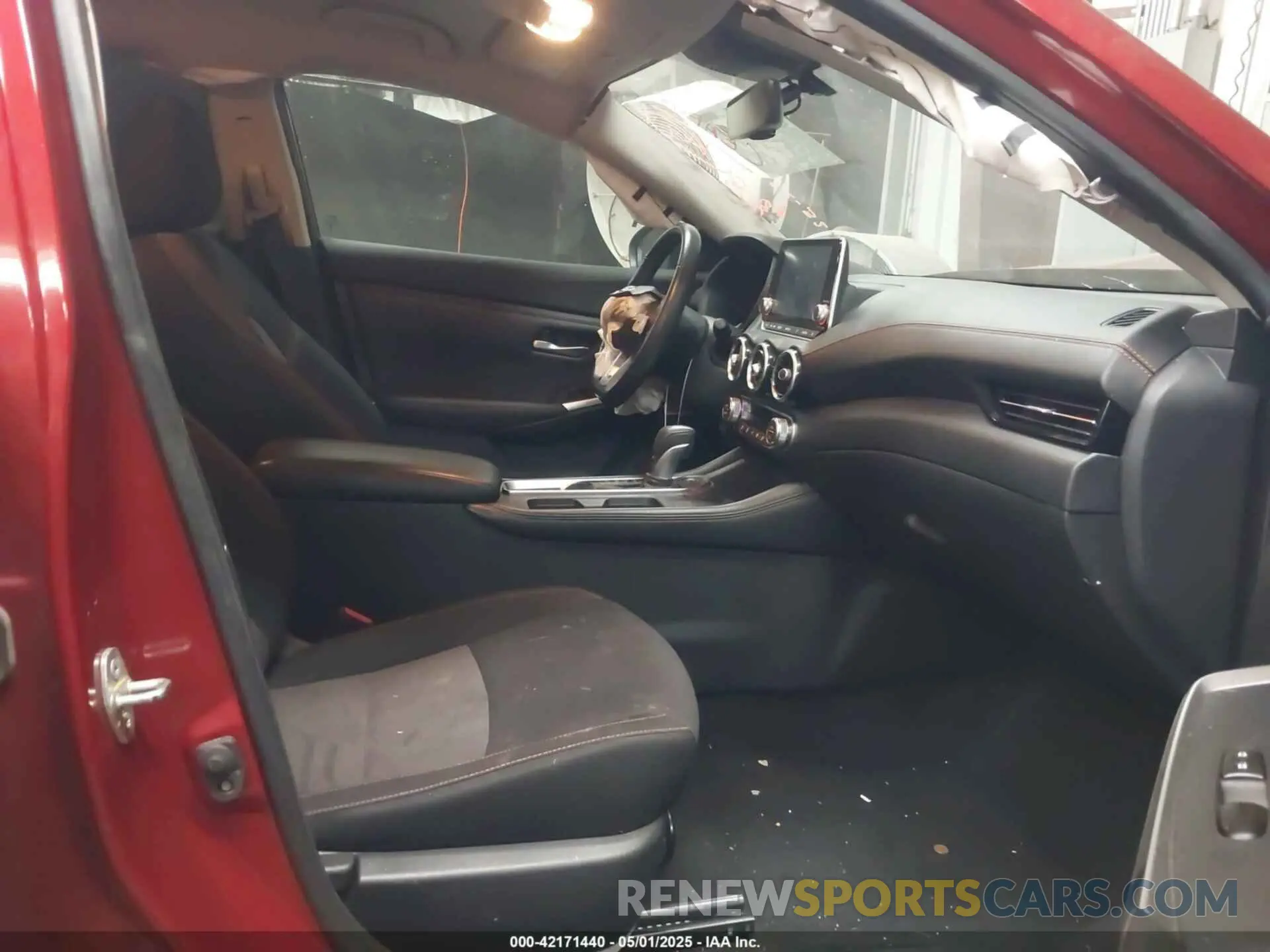 5 Photograph of a damaged car 3N1AB8DV8NY255627 NISSAN SENTRA 2022