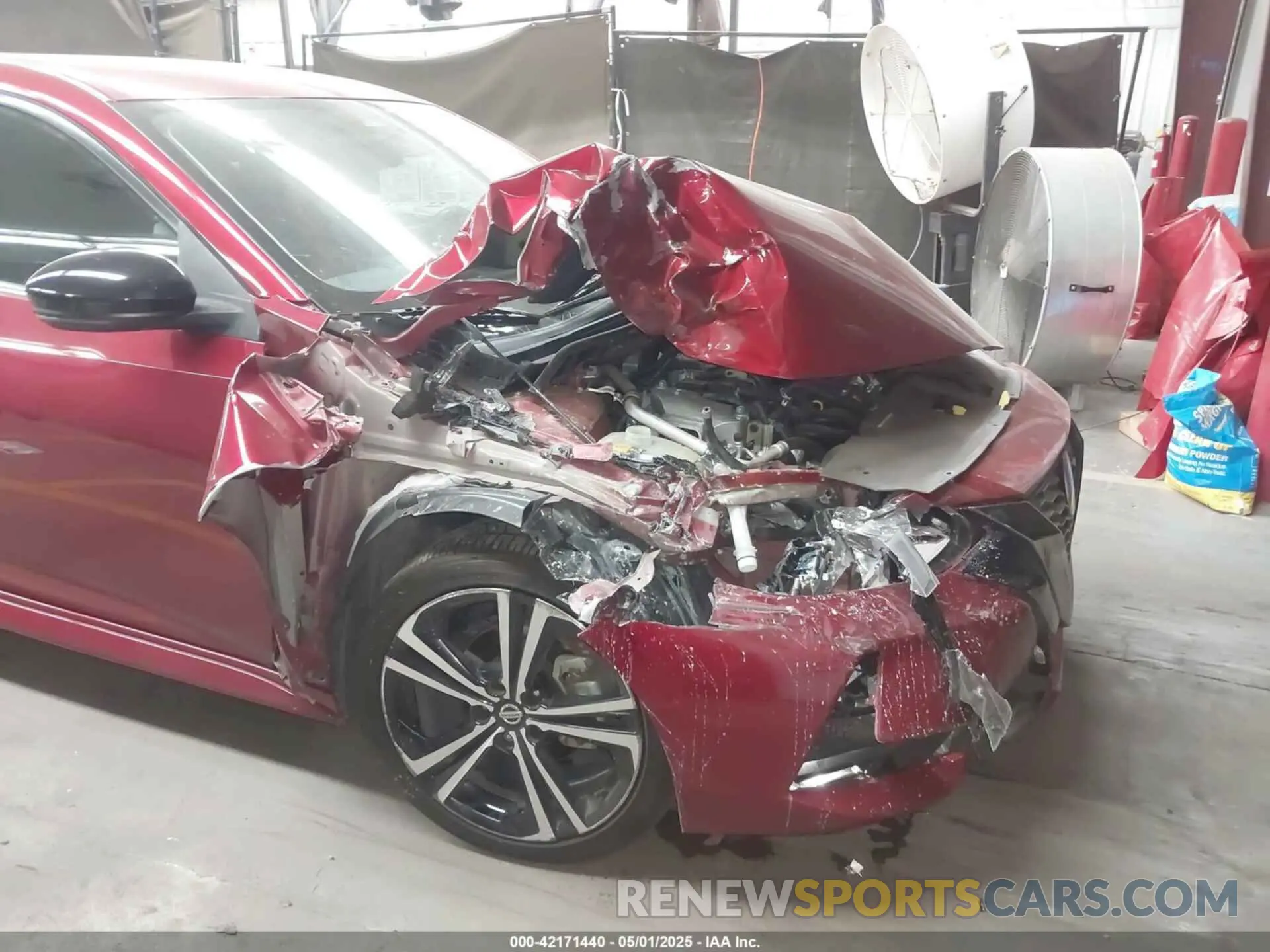 6 Photograph of a damaged car 3N1AB8DV8NY255627 NISSAN SENTRA 2022