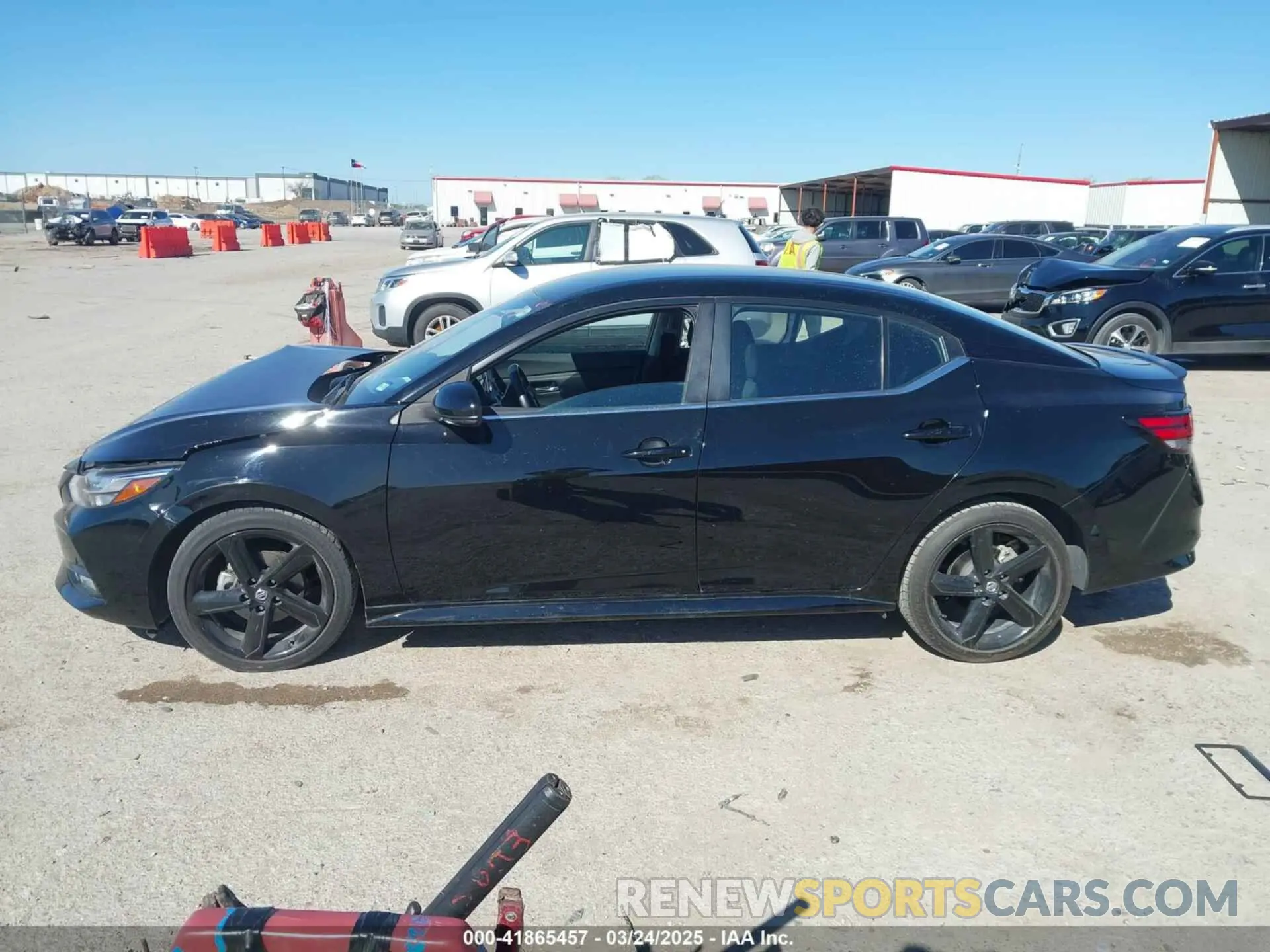 14 Photograph of a damaged car 3N1AB8DV8NY263954 NISSAN SENTRA 2022