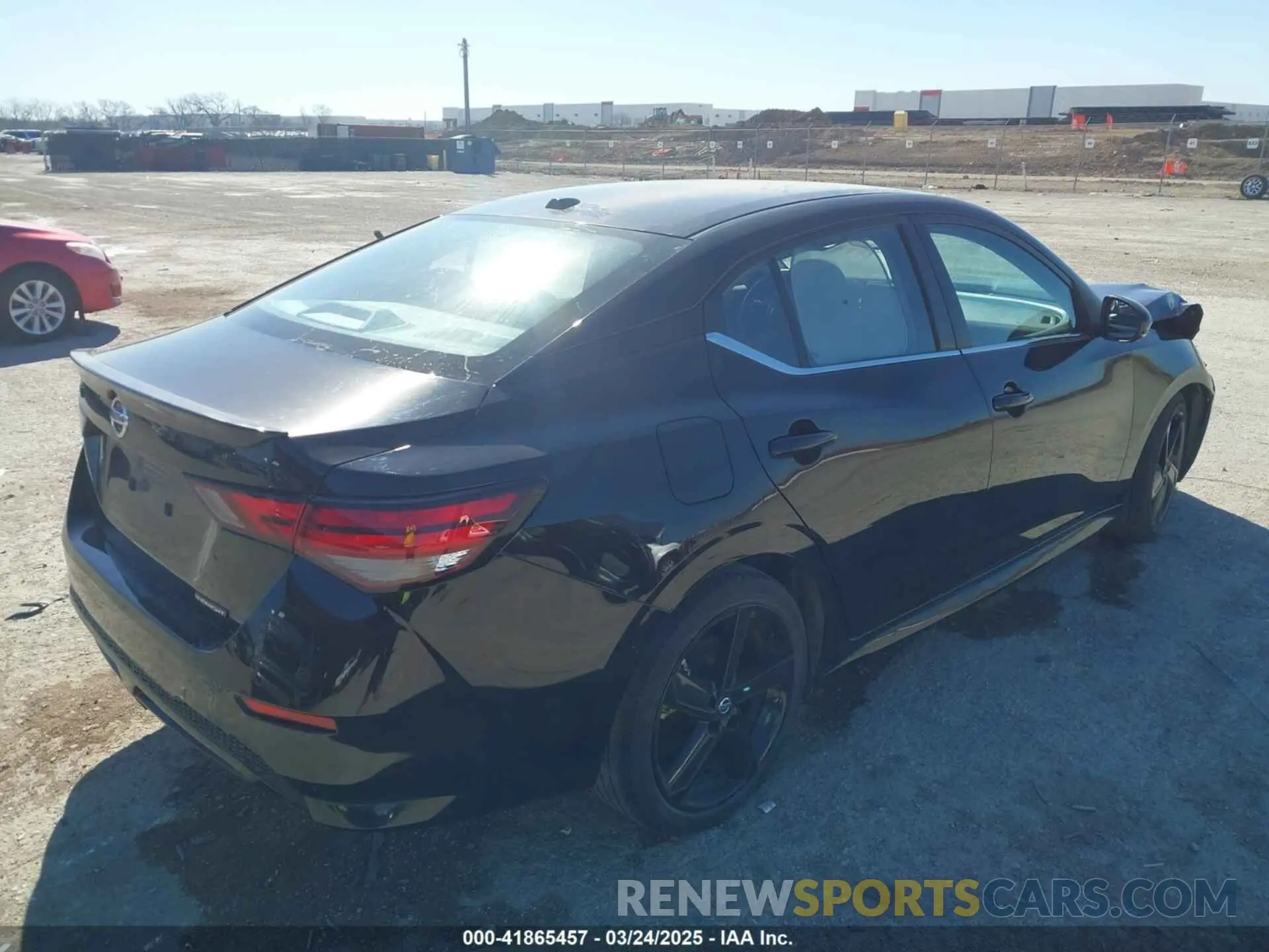 4 Photograph of a damaged car 3N1AB8DV8NY263954 NISSAN SENTRA 2022
