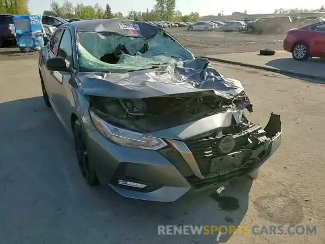 10 Photograph of a damaged car 3N1AB8DV8NY275389 NISSAN SENTRA 2022