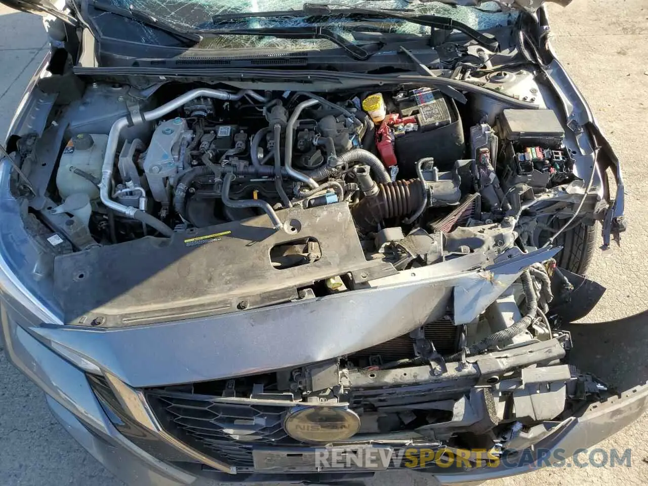 12 Photograph of a damaged car 3N1AB8DV8NY275389 NISSAN SENTRA 2022