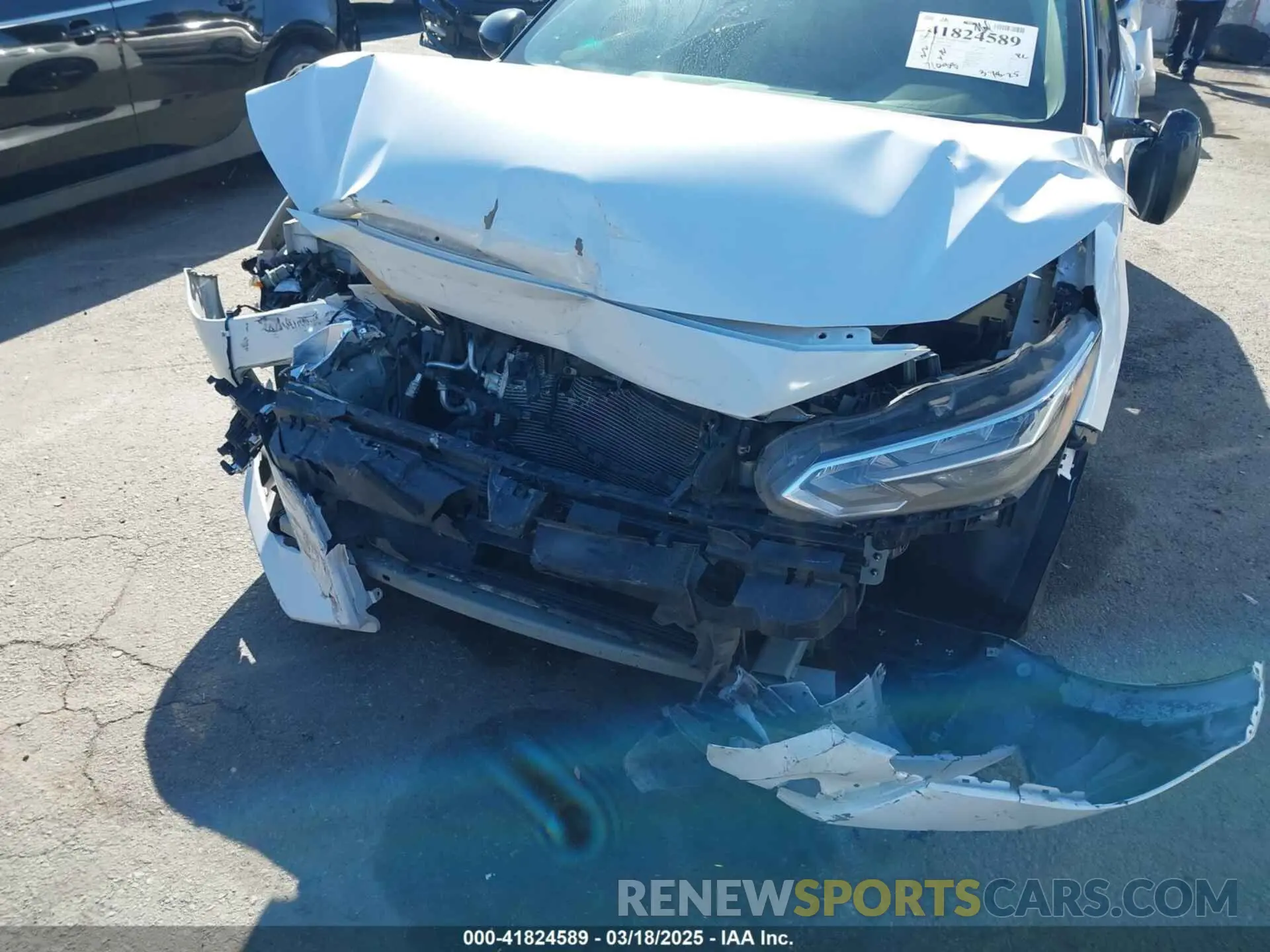 6 Photograph of a damaged car 3N1AB8DV8NY287476 NISSAN SENTRA 2022