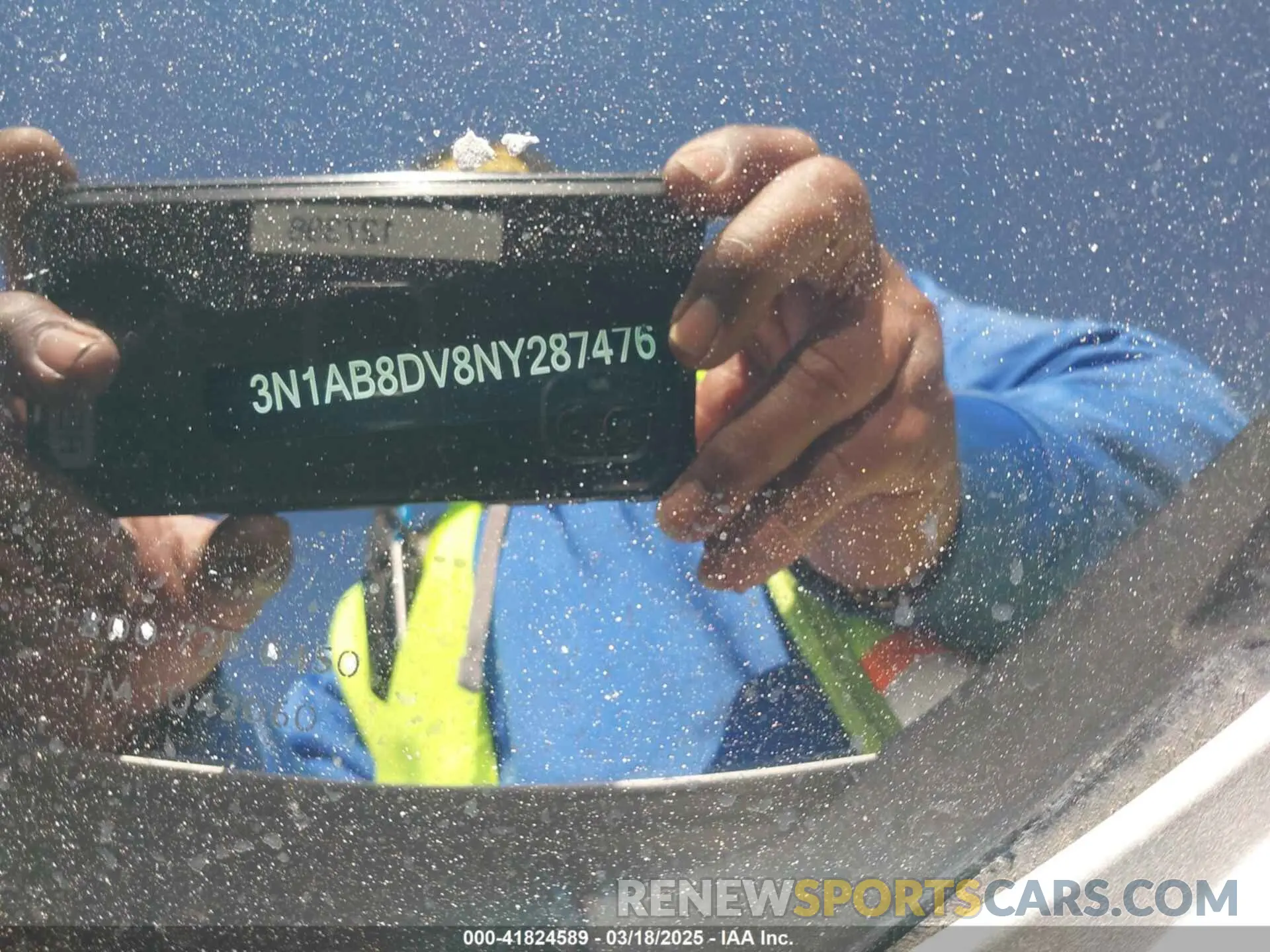 9 Photograph of a damaged car 3N1AB8DV8NY287476 NISSAN SENTRA 2022
