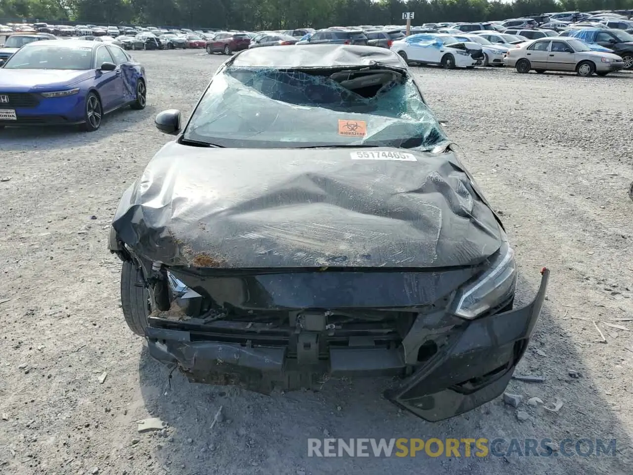 5 Photograph of a damaged car 3N1AB8DV8NY303692 NISSAN SENTRA 2022