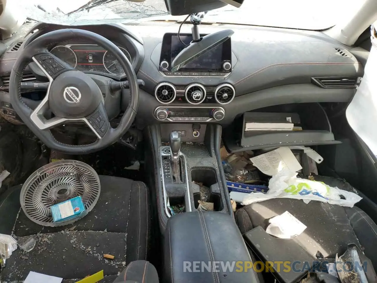 8 Photograph of a damaged car 3N1AB8DV8NY303692 NISSAN SENTRA 2022