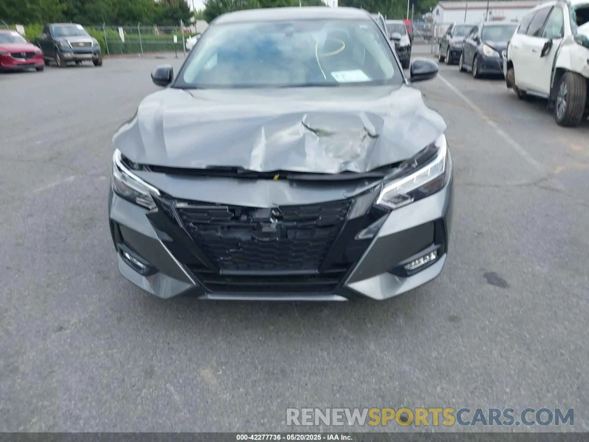 12 Photograph of a damaged car 3N1AB8DV8NY310965 NISSAN SENTRA 2022