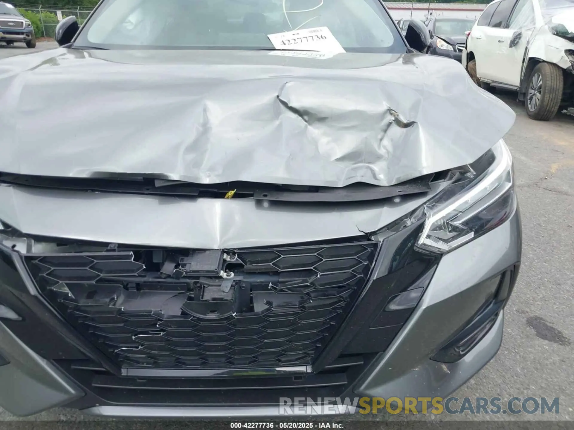 6 Photograph of a damaged car 3N1AB8DV8NY310965 NISSAN SENTRA 2022