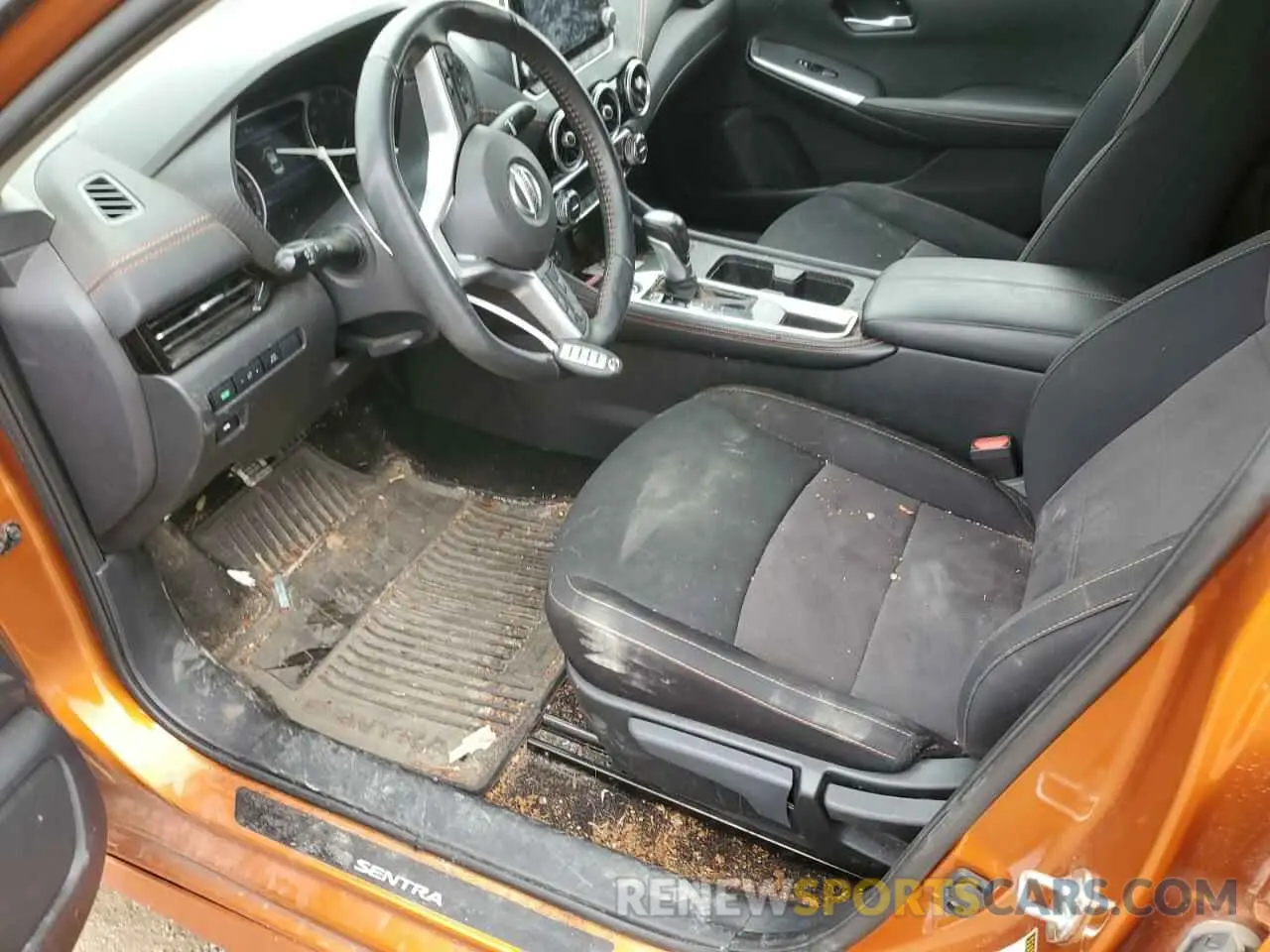 7 Photograph of a damaged car 3N1AB8DV8NY313106 NISSAN SENTRA 2022