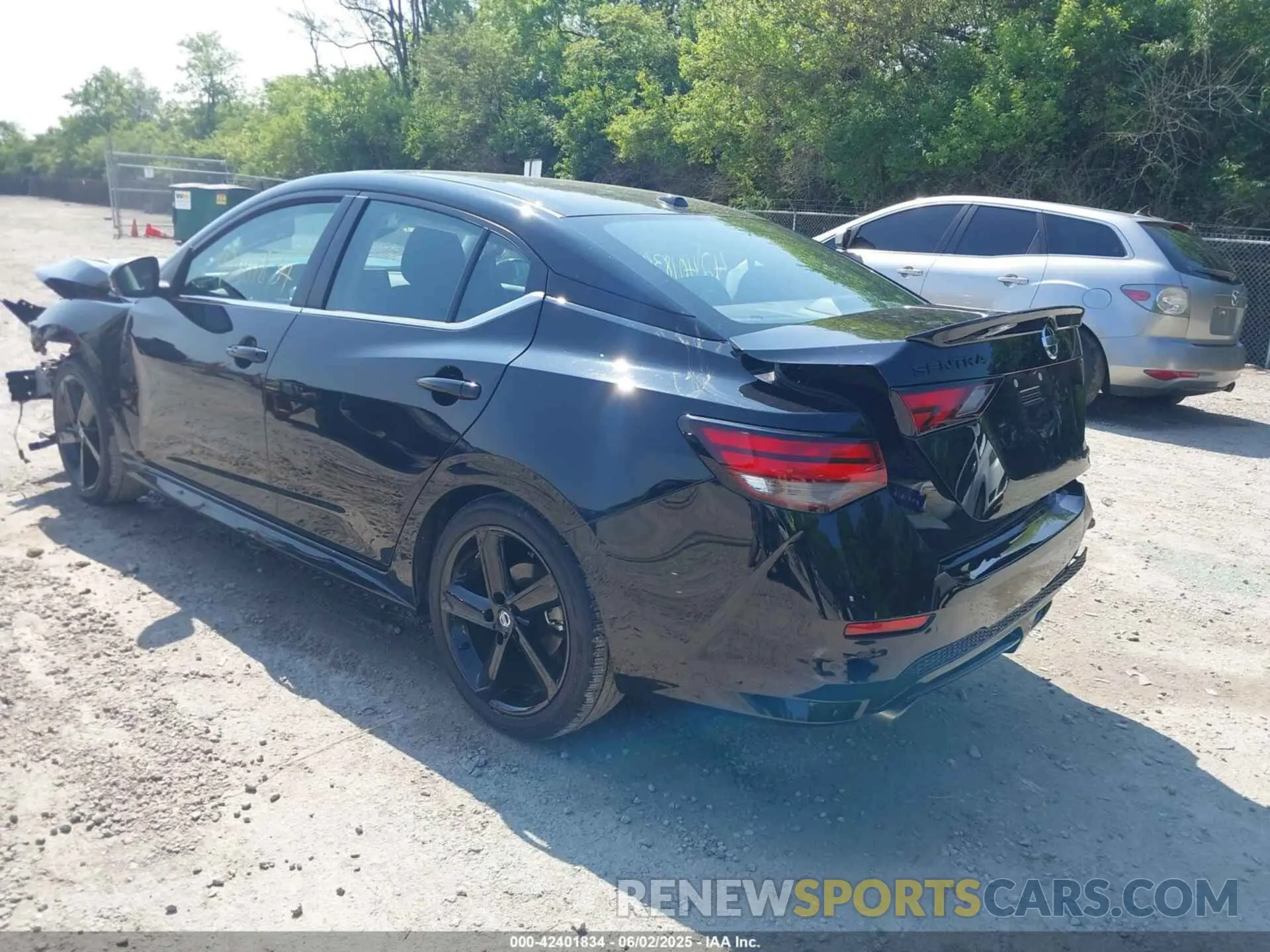 3 Photograph of a damaged car 3N1AB8DV8NY315793 NISSAN SENTRA 2022