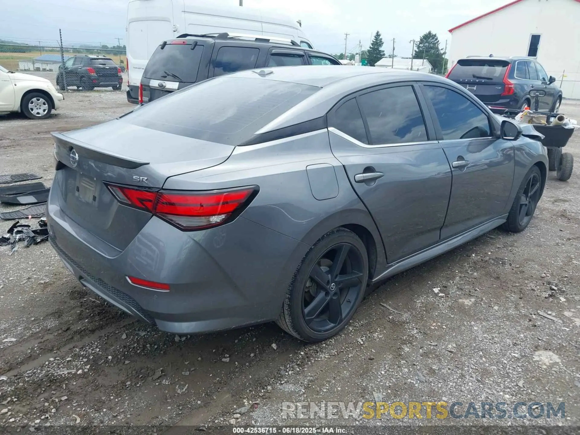 4 Photograph of a damaged car 3N1AB8DV9NY210213 NISSAN SENTRA 2022