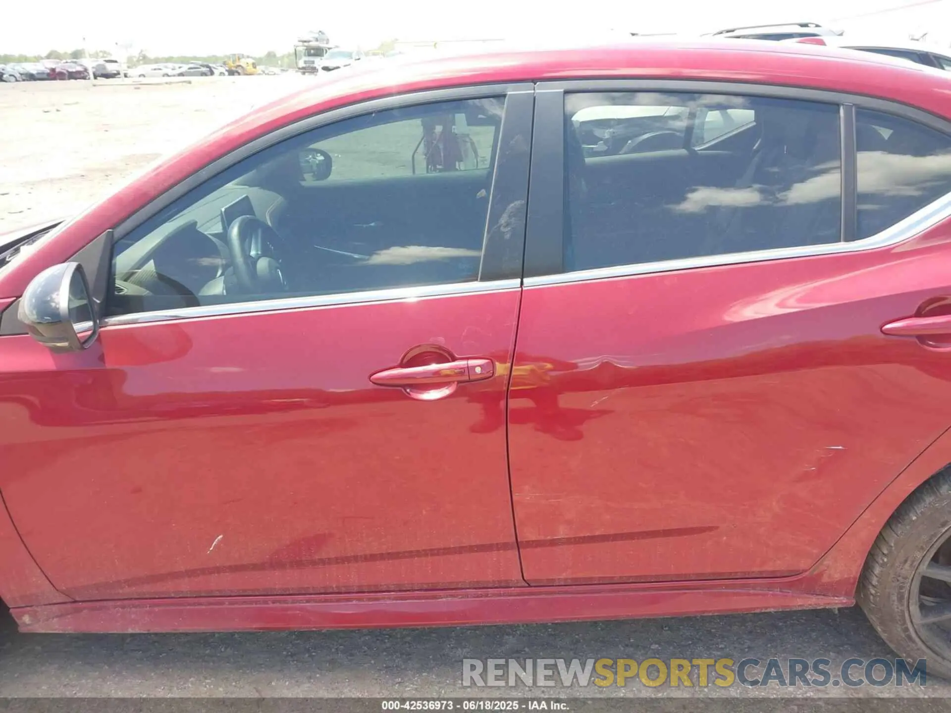 14 Photograph of a damaged car 3N1AB8DV9NY256723 NISSAN SENTRA 2022