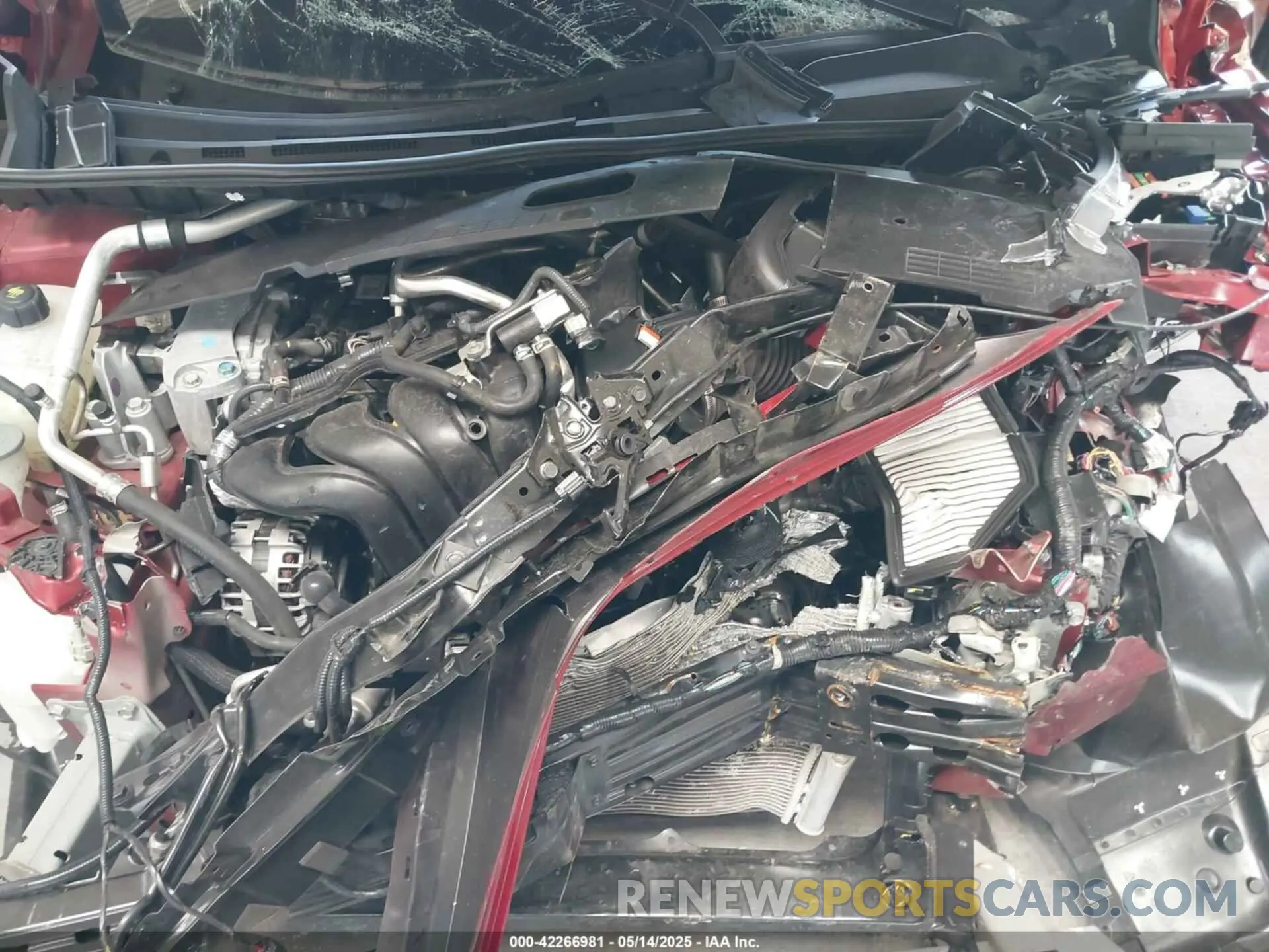 10 Photograph of a damaged car 3N1AB8DVXNY213833 NISSAN SENTRA 2022