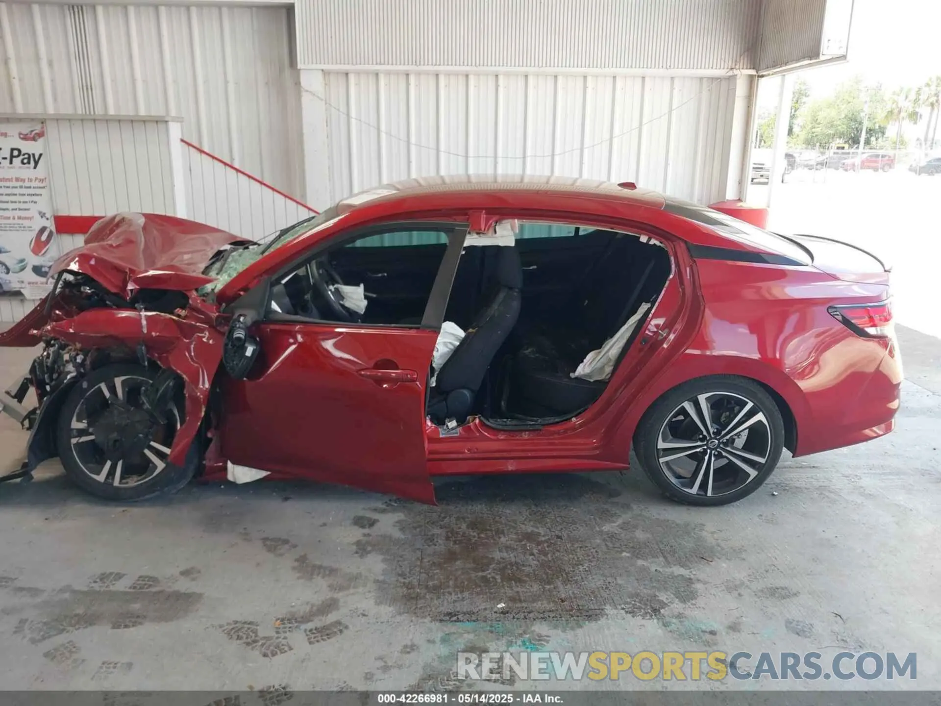 13 Photograph of a damaged car 3N1AB8DVXNY213833 NISSAN SENTRA 2022