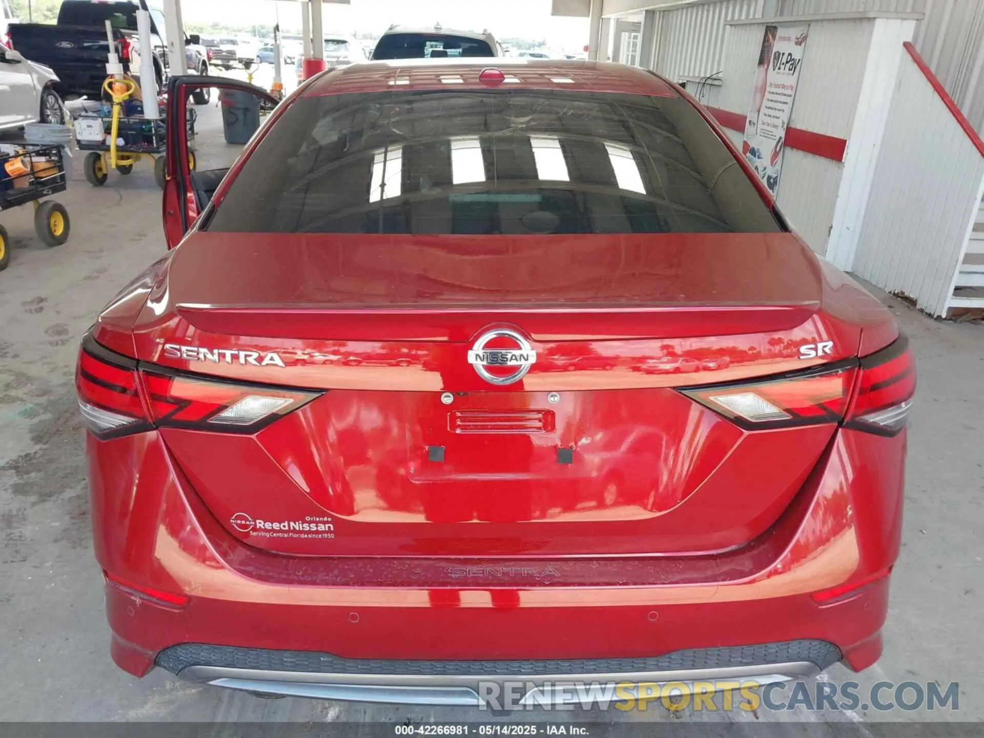 15 Photograph of a damaged car 3N1AB8DVXNY213833 NISSAN SENTRA 2022